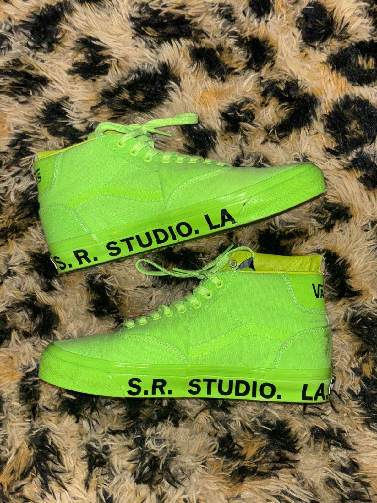 Sterling Ruby × Vans S. R. Studio LA OTW Vans in green Size US 12 / EU 45 - 2 Thumbnail