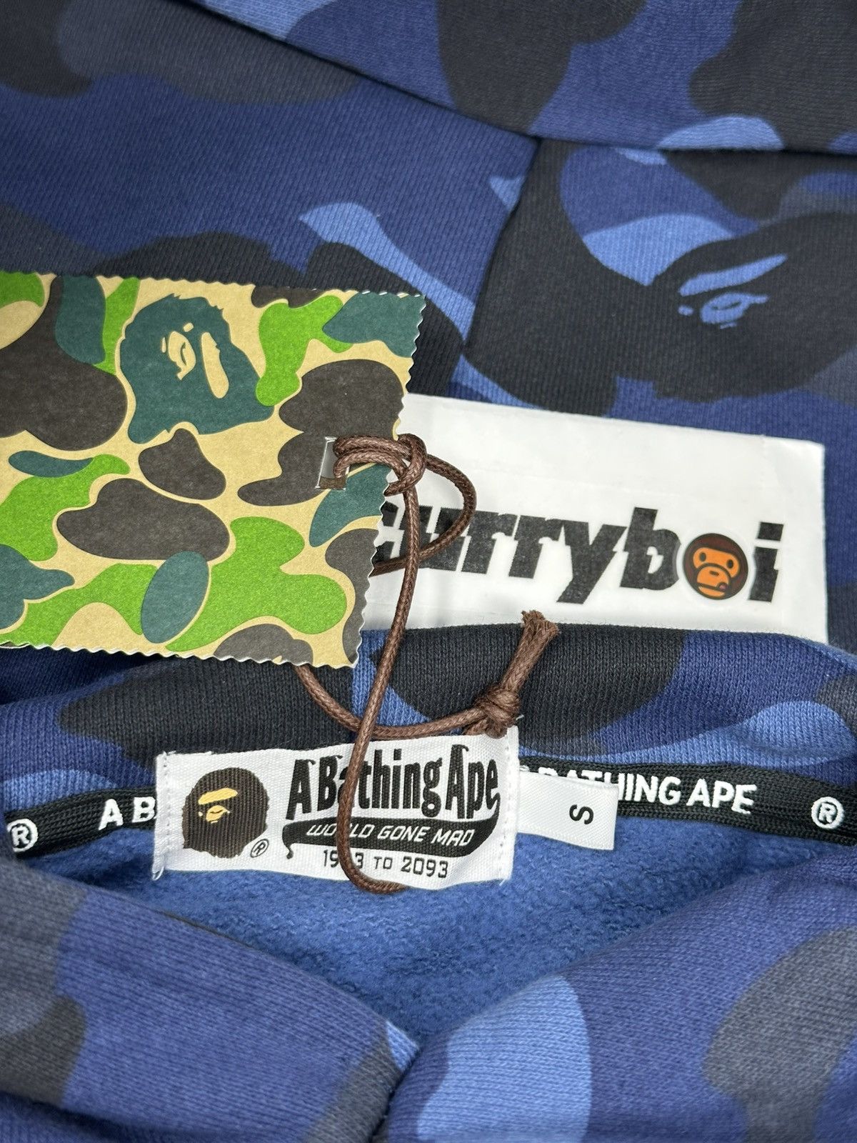 Bape BAPE Color Camo Shark Pullover Hoodie Navy Size US S / EU 44-46 / 1 - 6 Thumbnail