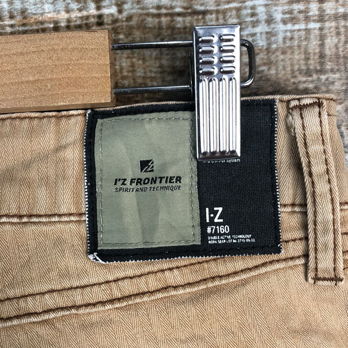 Japanese Brand Iz Frontier Brown Cargo Multipocket Pants #A1429 Size US 30 / EU 46 - 20 Thumbnail