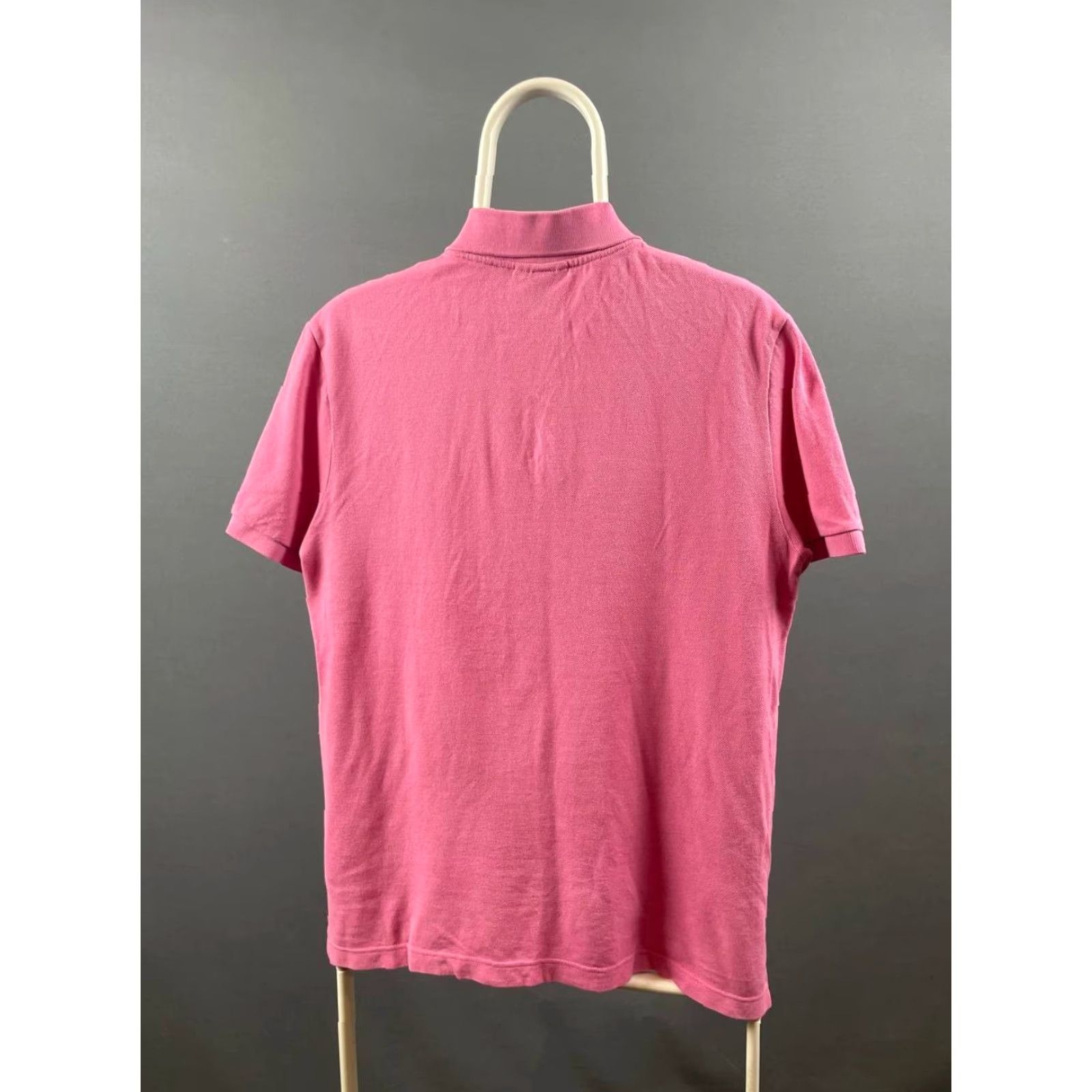 Lacoste Lacoste Polo Shirt Mens Slim Fit Pink Short Sleeve Button Up Golf Casual Shirt Slim Fit Lacoste Mens Polo Shirt Pink Short Sleeve Button Up Size US L / EU 52-54 / 3 - 2 Thumbnail