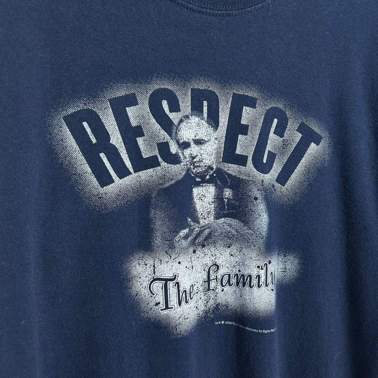 Vintage Vintage The GodFather 2006 respect movie criminal tee Size US M / EU 48-50 / 2 - 2 Thumbnail