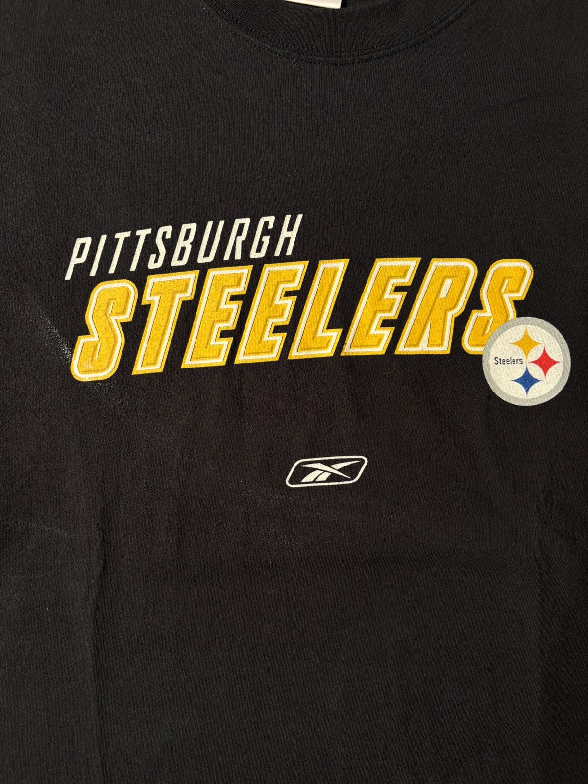 NFL Vtg Reebok Pittsburgh Steelers NFL Football Men’s 2000’s Y2K Size US M / EU 48-50 / 2 - 2 Thumbnail