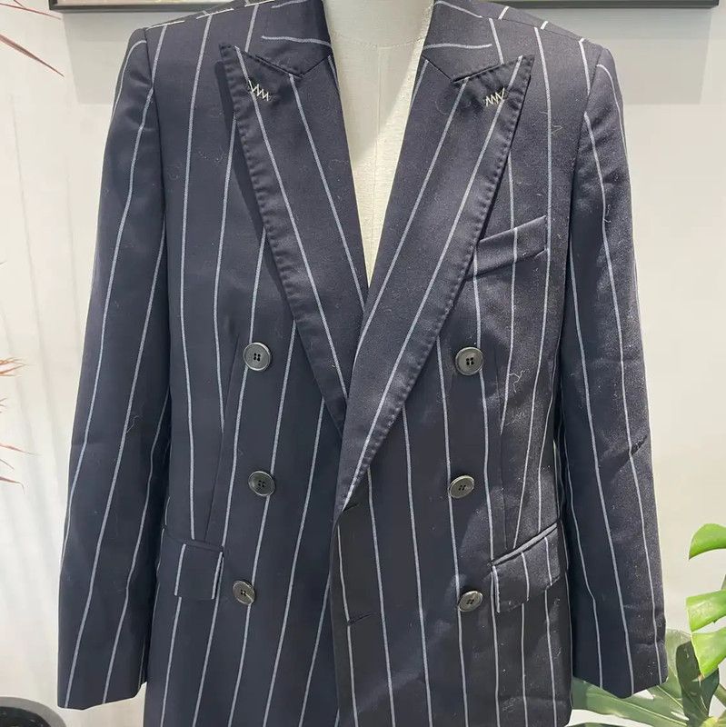 MaxMara Navy Wool Women's Jacket 0089