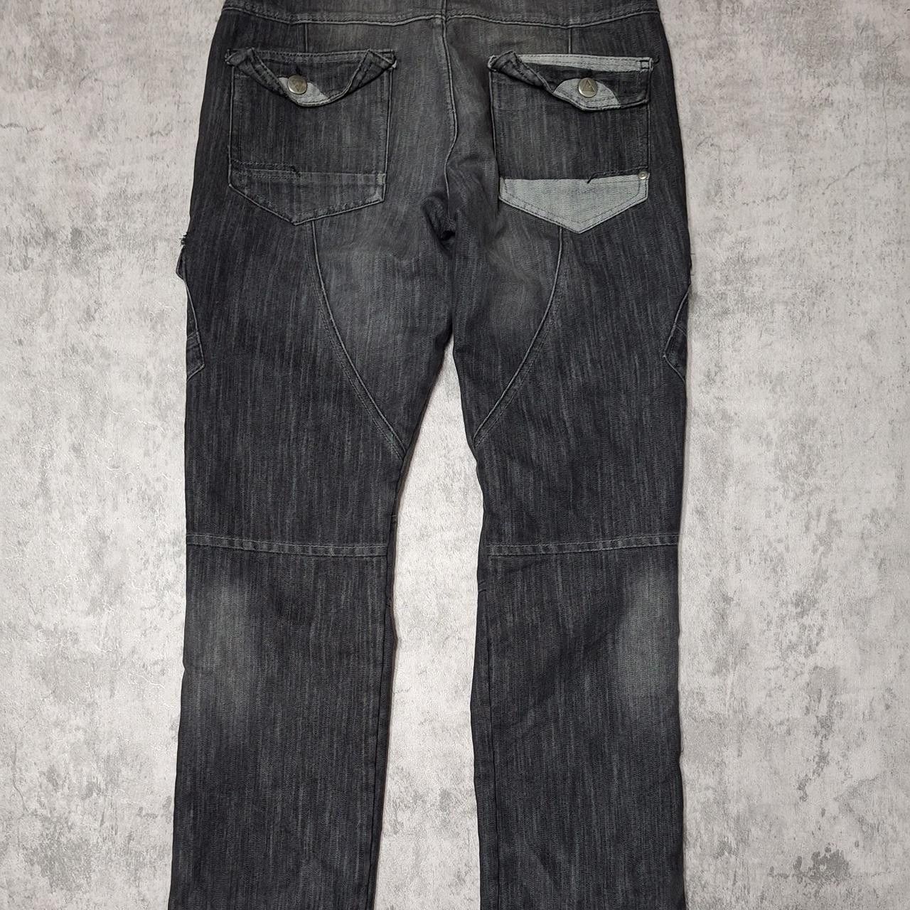 Other Black cargo jeans with a distressed look #grunge Size US 32 / EU 48 - 4 Thumbnail