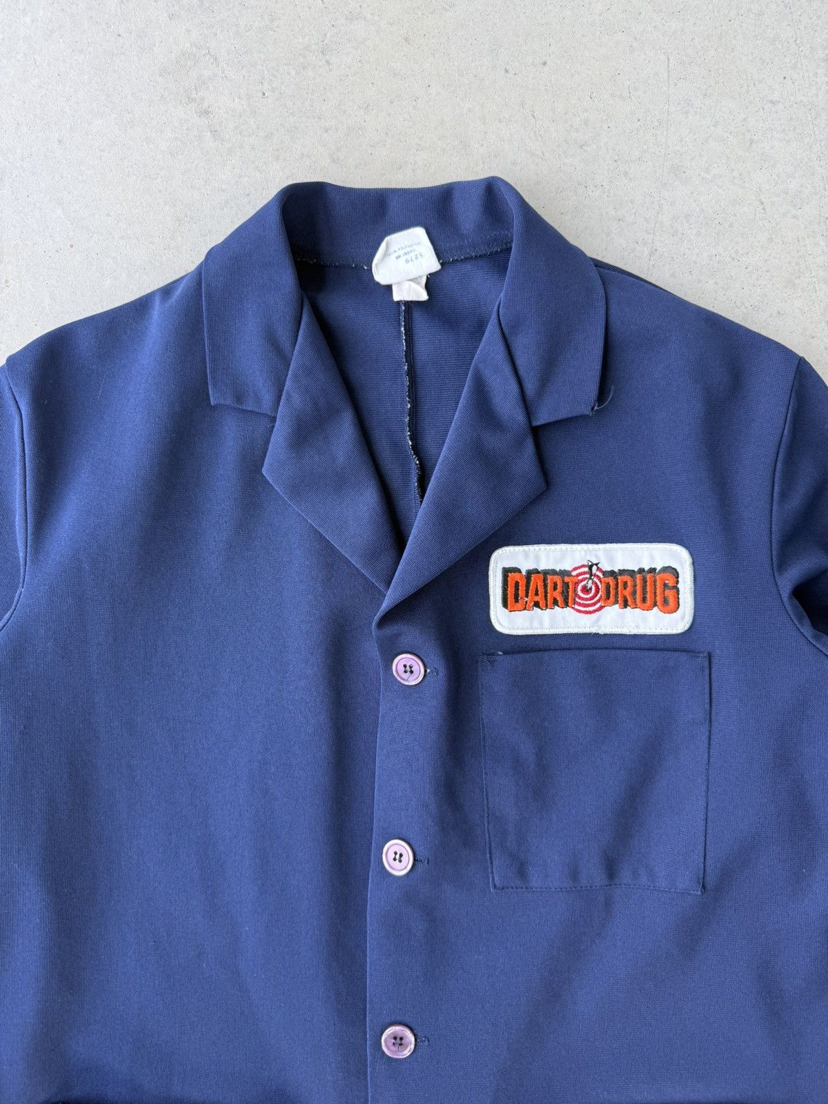 Vintage Vintage 1970s Dart Drug Navy Blue Doctors Cardigan Size US M / EU 48-50 / 2 - 3 Thumbnail