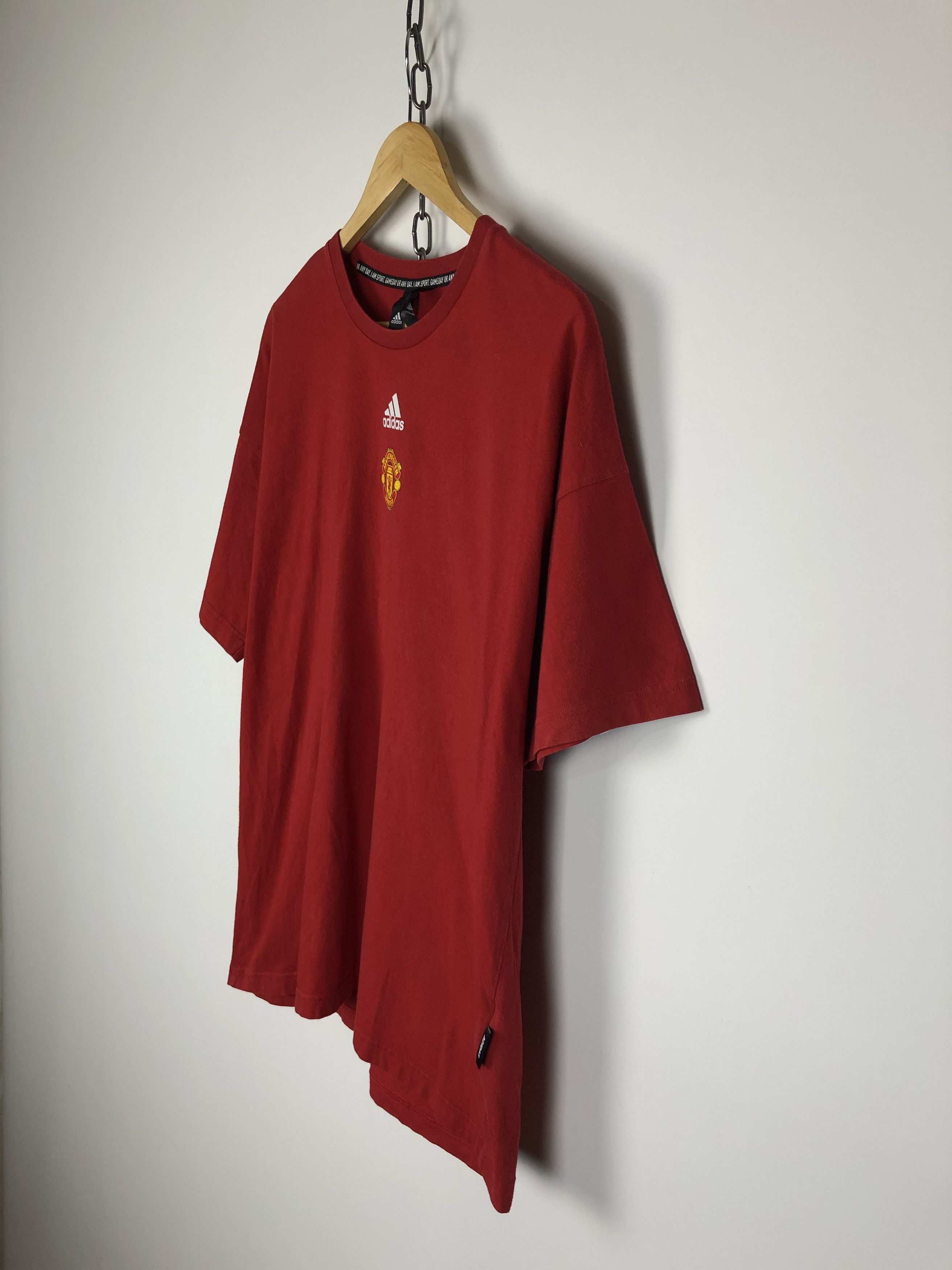 Adidas Adidas x Manchester United T-Shirt Red size L Size US L / EU 52-54 / 3 - 7 Thumbnail