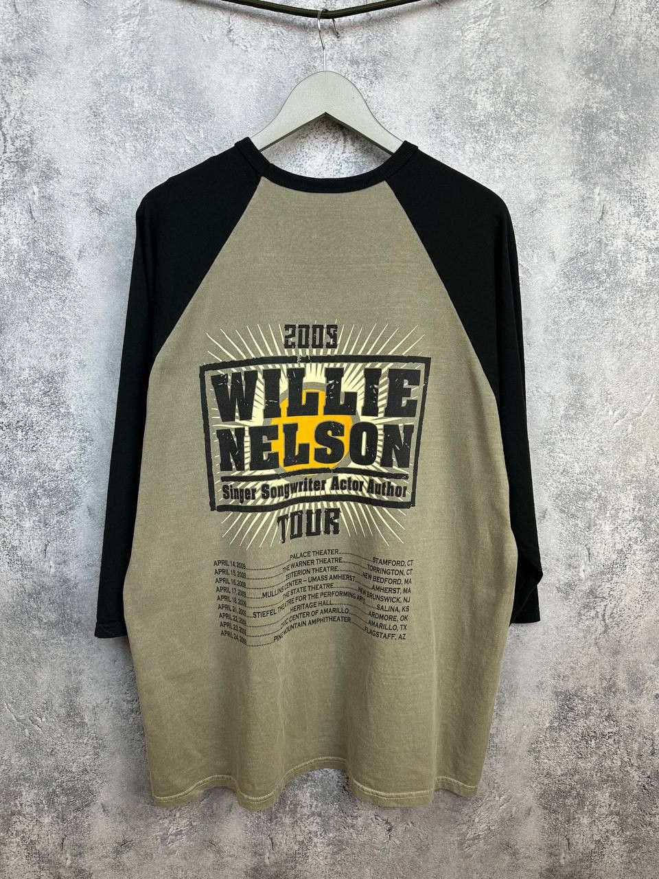 Vintage Willie Nelson 2009 Spirit Tour 3/4 Sleeve Graphic T-Shirt Size US L / EU 52-54 / 3 - 2 Thumbnail