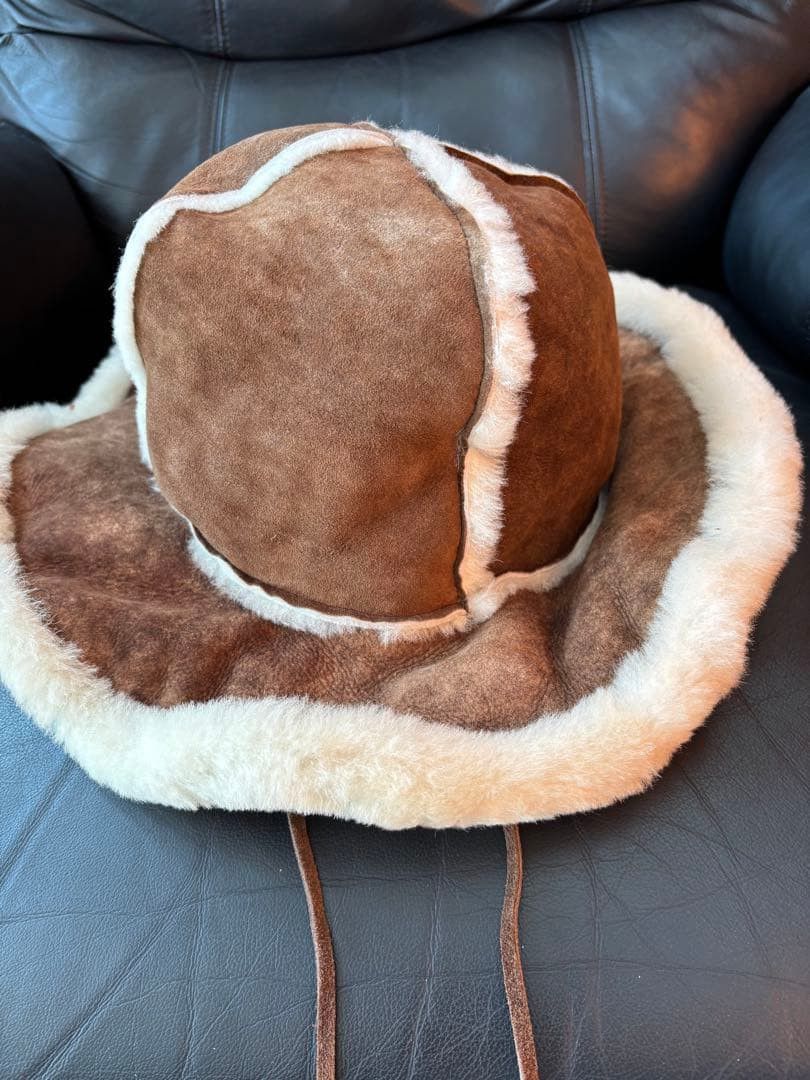 Number (N)ine Number (N)ine AW 08 shearling bucket hat Size ONE SIZE - 3 Thumbnail