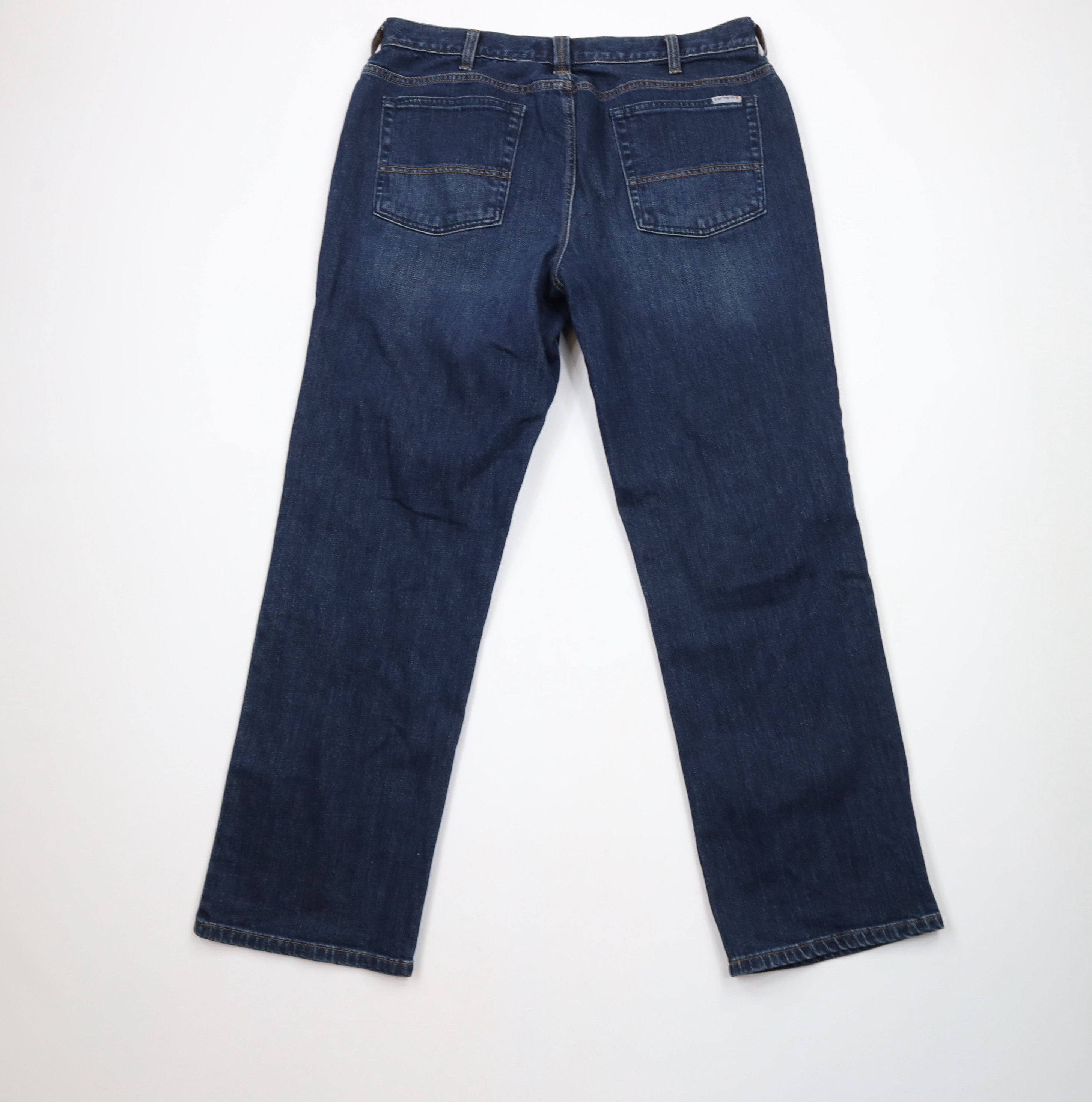 Carhartt × Vintage Vintage Carhartt Short Original Fit Straight Leg Denim Jeans Size 36" / US 14 / IT 50 - 8 Thumbnail