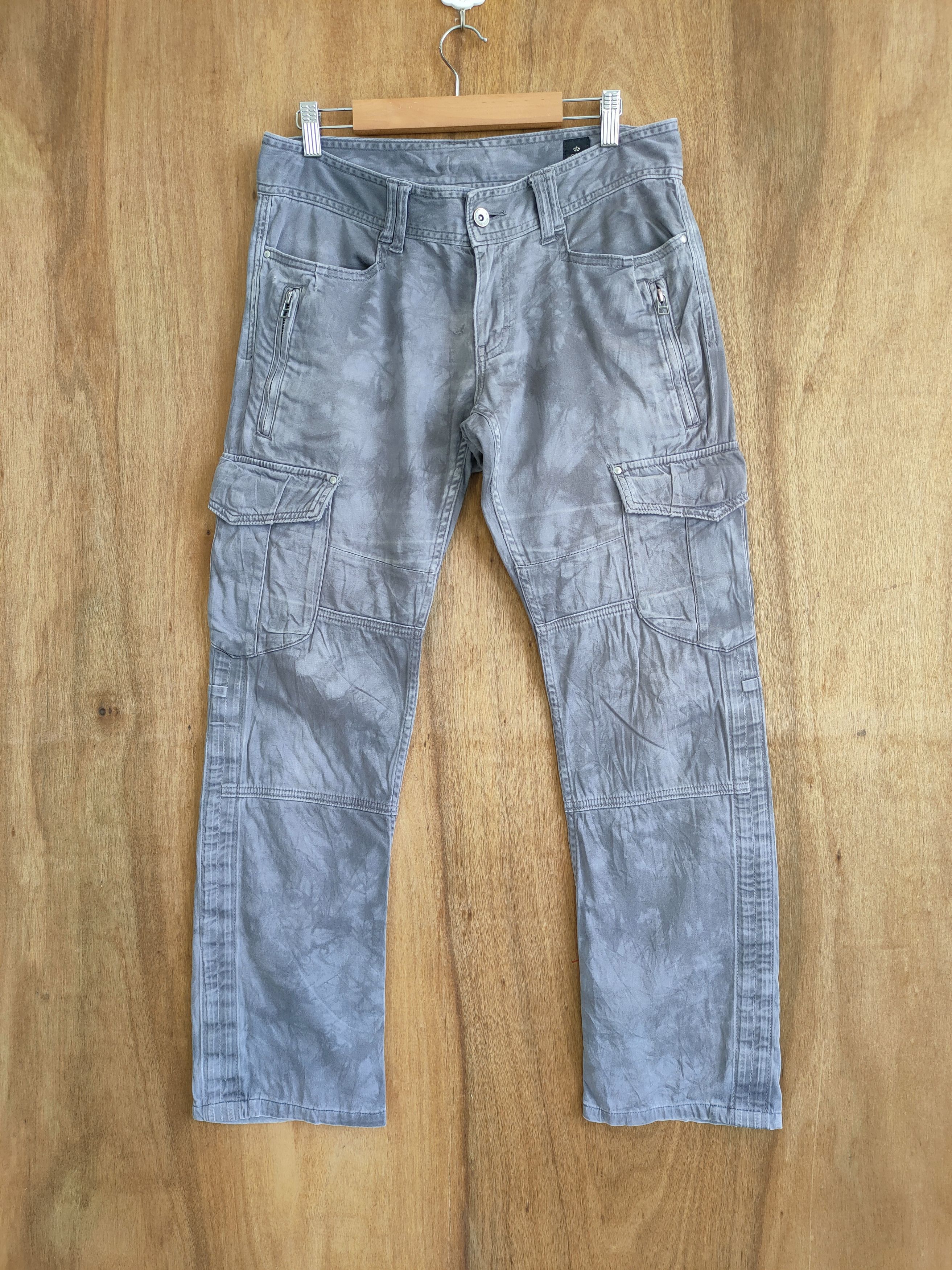 VINTAGE SEMANTIC DESIGN BONDAGE CARGO PANTS