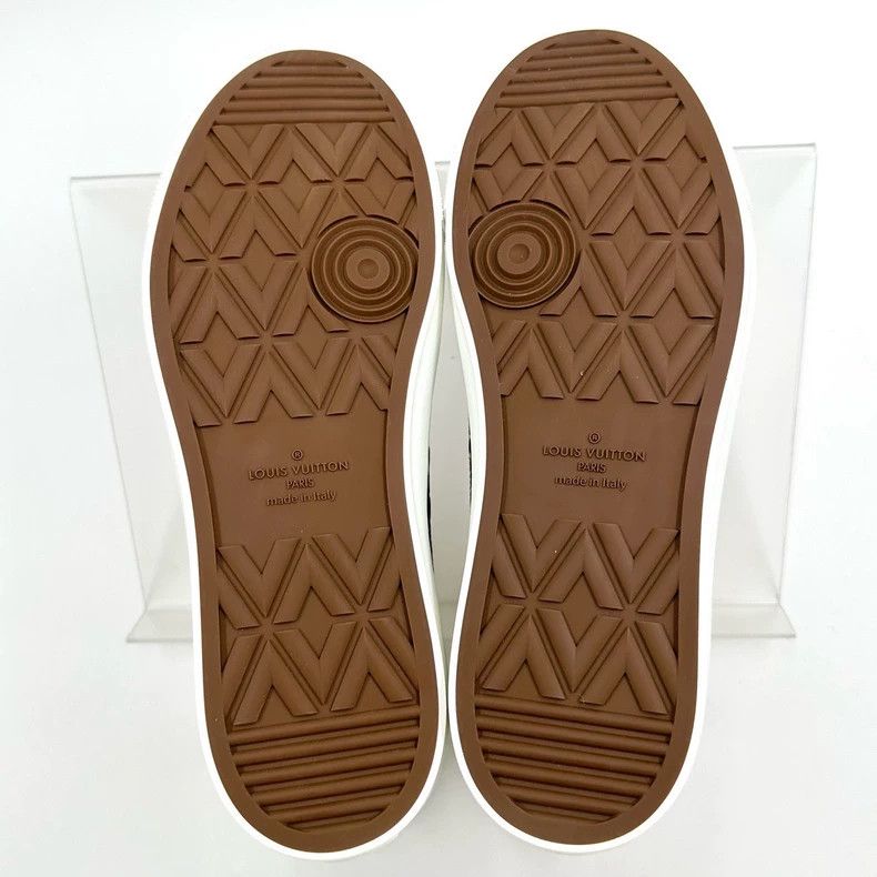 Louis Vuitton Louis Vuitton Sunflower co-branded inverted logo embroider Size US 7 / EU 40 - 6 Thumbnail