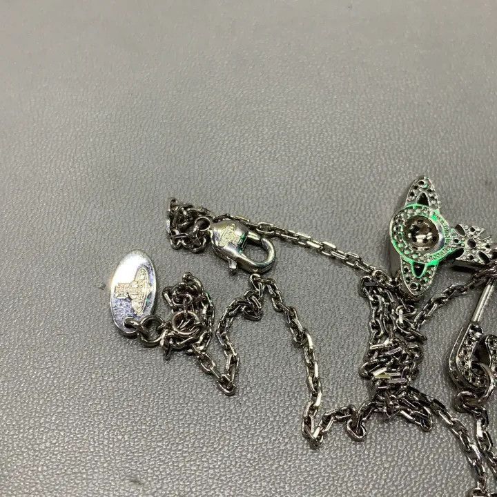 Vivienne Westwood Vivienne Westwood Lucrece Crystal Pin Necklace Size ONE SIZE - 5 Thumbnail