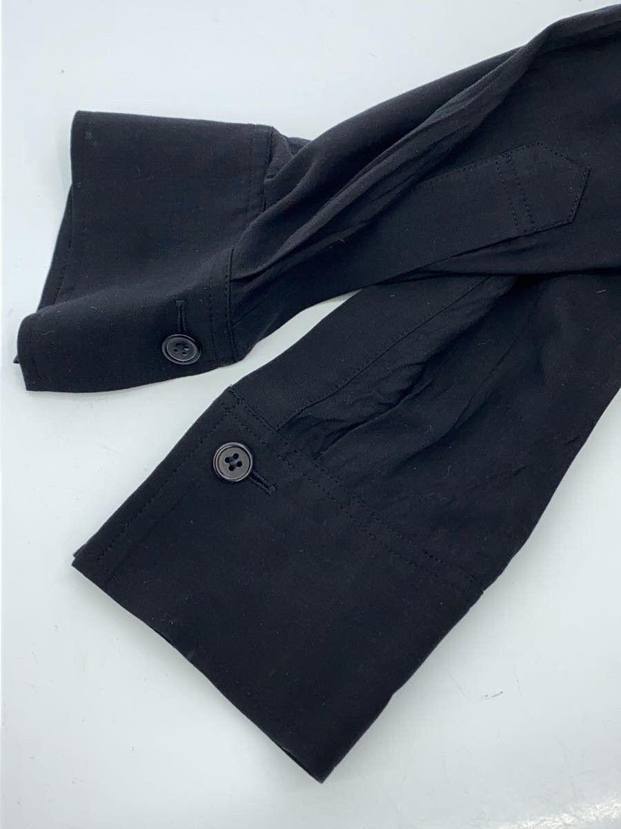 Yohji Yamamoto BLACK Scandal Yohji Yamamoto 1/Rayon/BLK Long-sleeved shirt Size US S / EU 44-46 / 1 - 6 Thumbnail