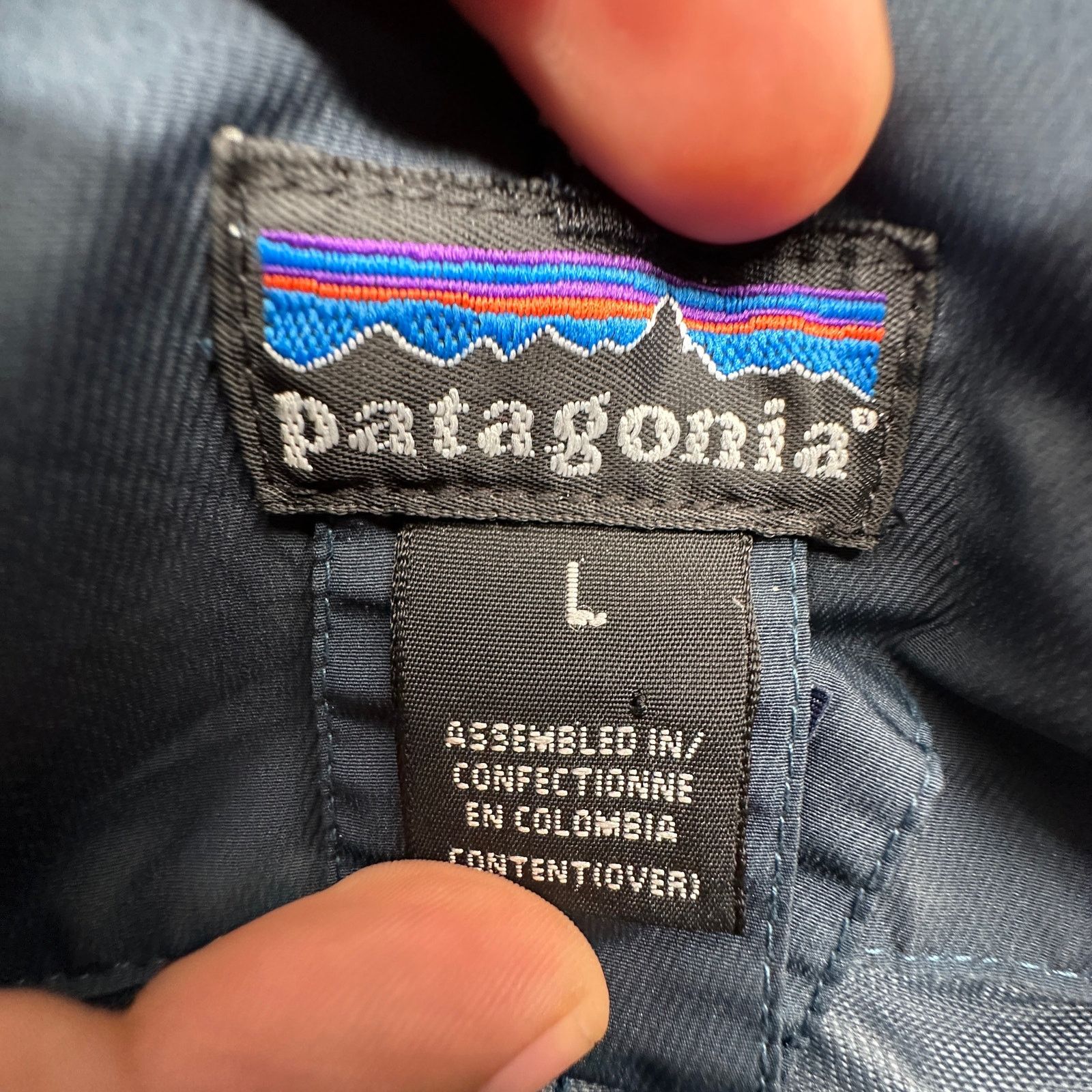 Patagonia Vintage Patagonia Essenshell 83661 Jacket Large Polyester Size US L / EU 52-54 / 3 - 3 Thumbnail