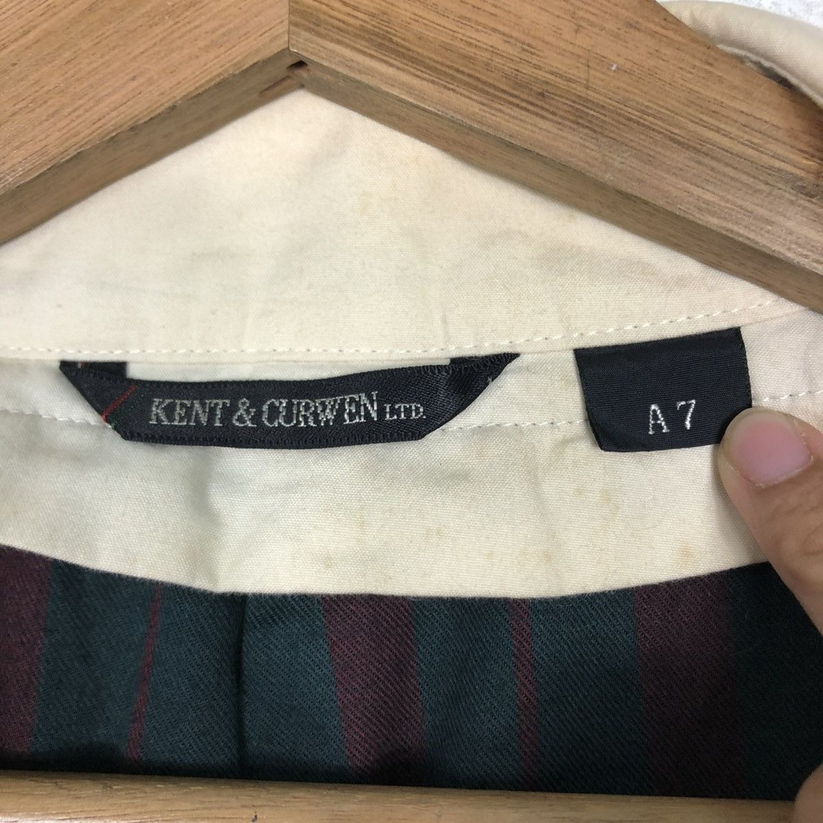 Kent & Curwen 🔥VINTAGE LONG JACKET TRENCH COAT KENT & CURVEN BLANKET Size US M / EU 48-50 / 2 - 17 Thumbnail