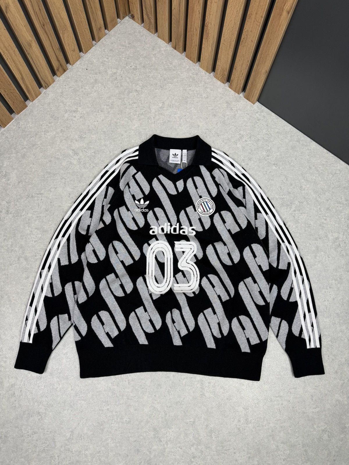Adidas Adidas Adicolor Blokecore Polo Black Jersey Unisex Size US M / EU 48-50 / 2 - 1 Thumbnail