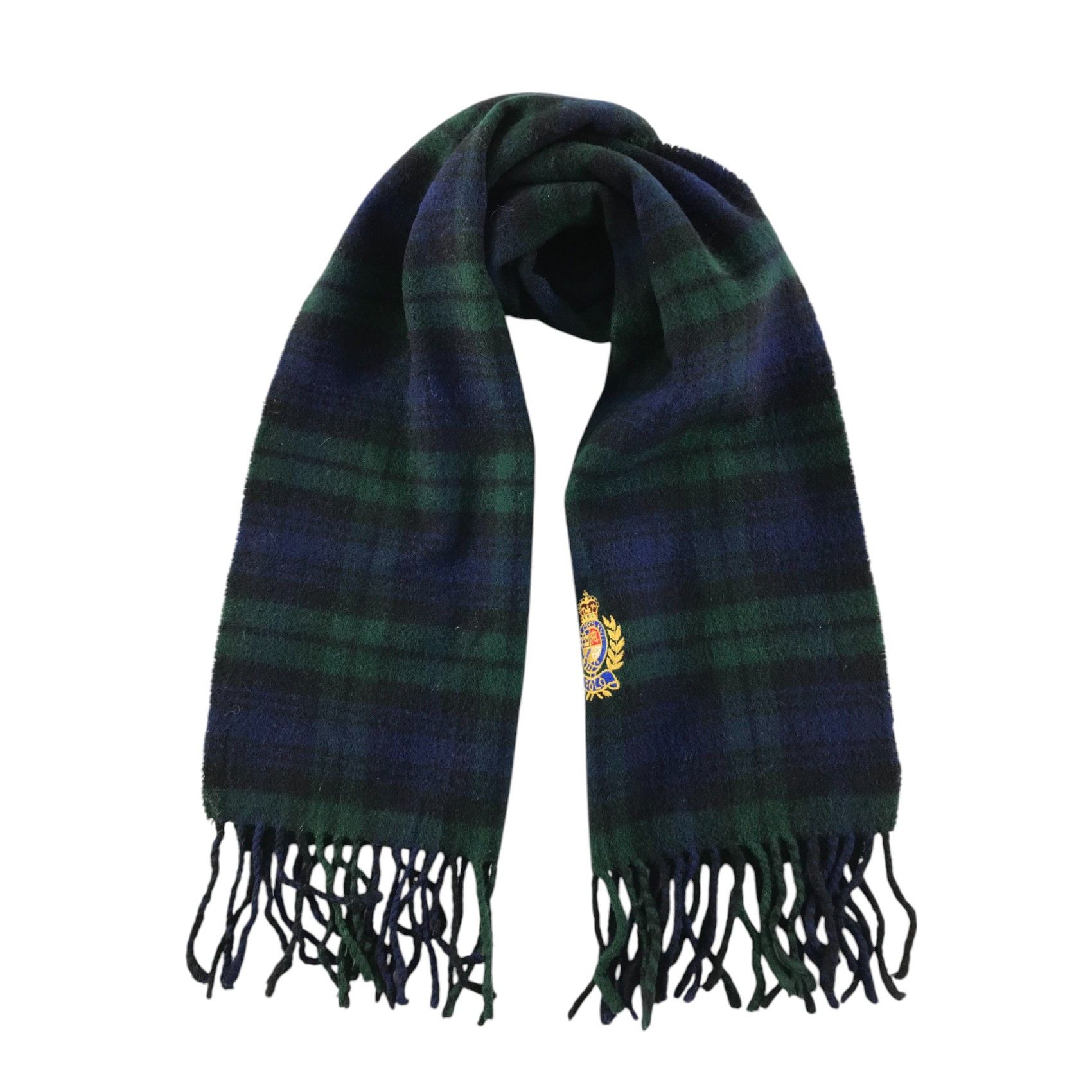 Polo Ralph Lauren × Vintage Polo Ralph Lauren Scarf / Muffler / Neckwear - WW2407 Size ONE SIZE - 1 Thumbnail
