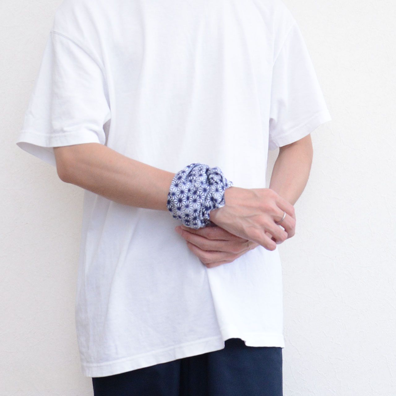 Other Tenugui with Traditional Asanoha Pattern Navy Made in Japan Size ONE SIZE - 8 Thumbnail