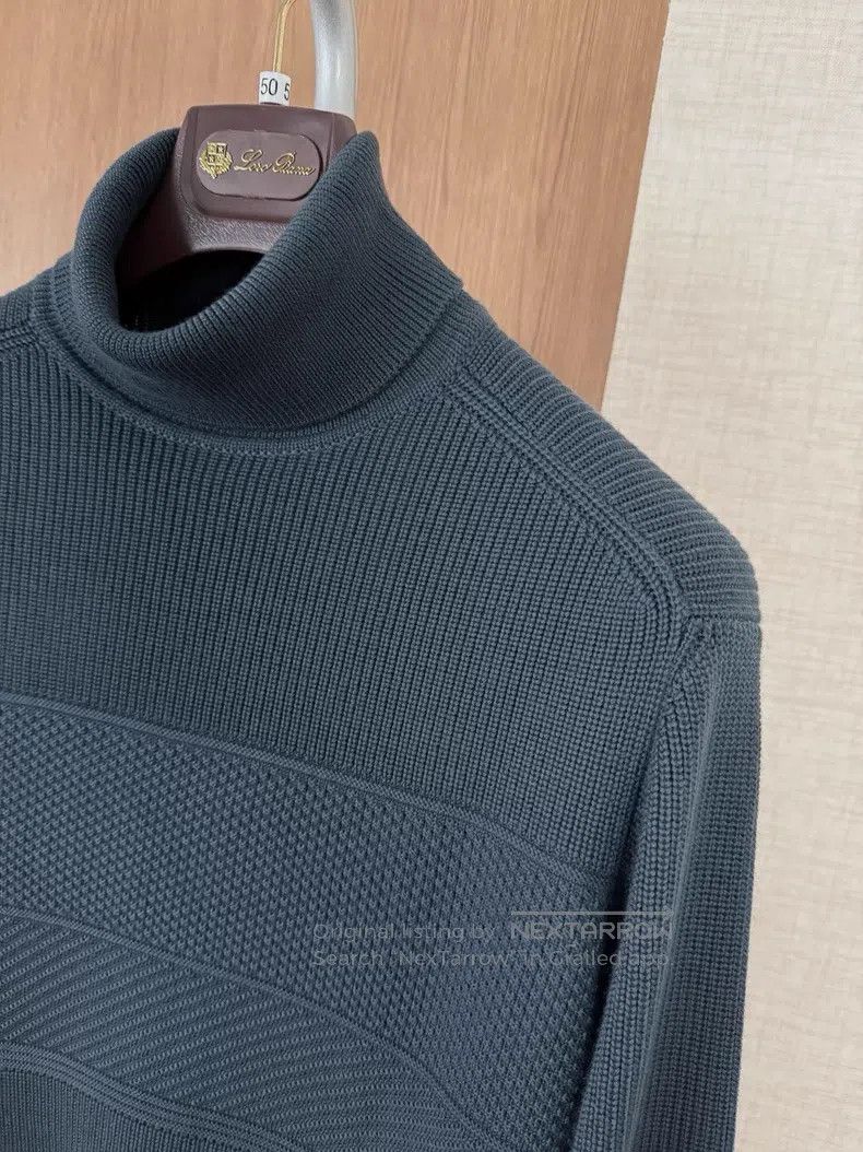 Loro Piana Loro Piana 12 Micron Wool Knit Sweater - Extra Thick Size US M / EU 48-50 / 2 - 2 Thumbnail