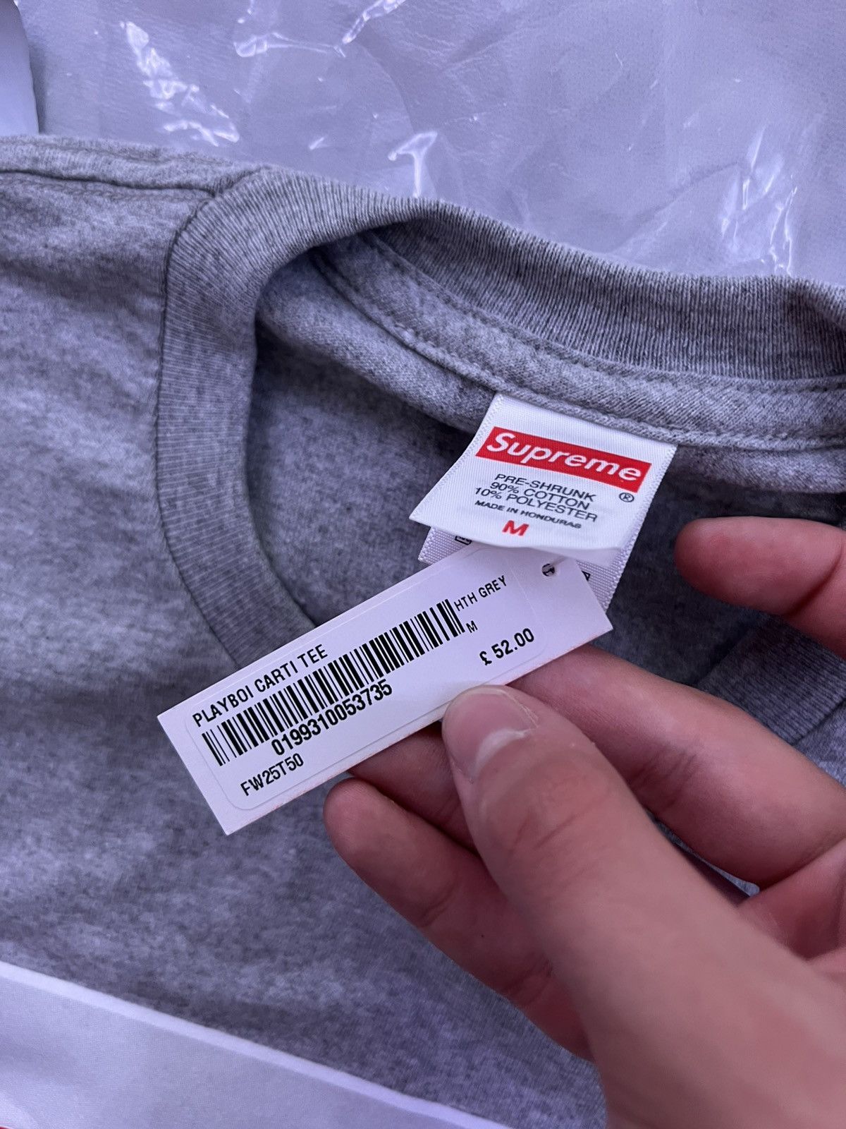 Supreme Supreme Playboy Carti photo tee Size US M / EU 48-50 / 2 - 7 Thumbnail
