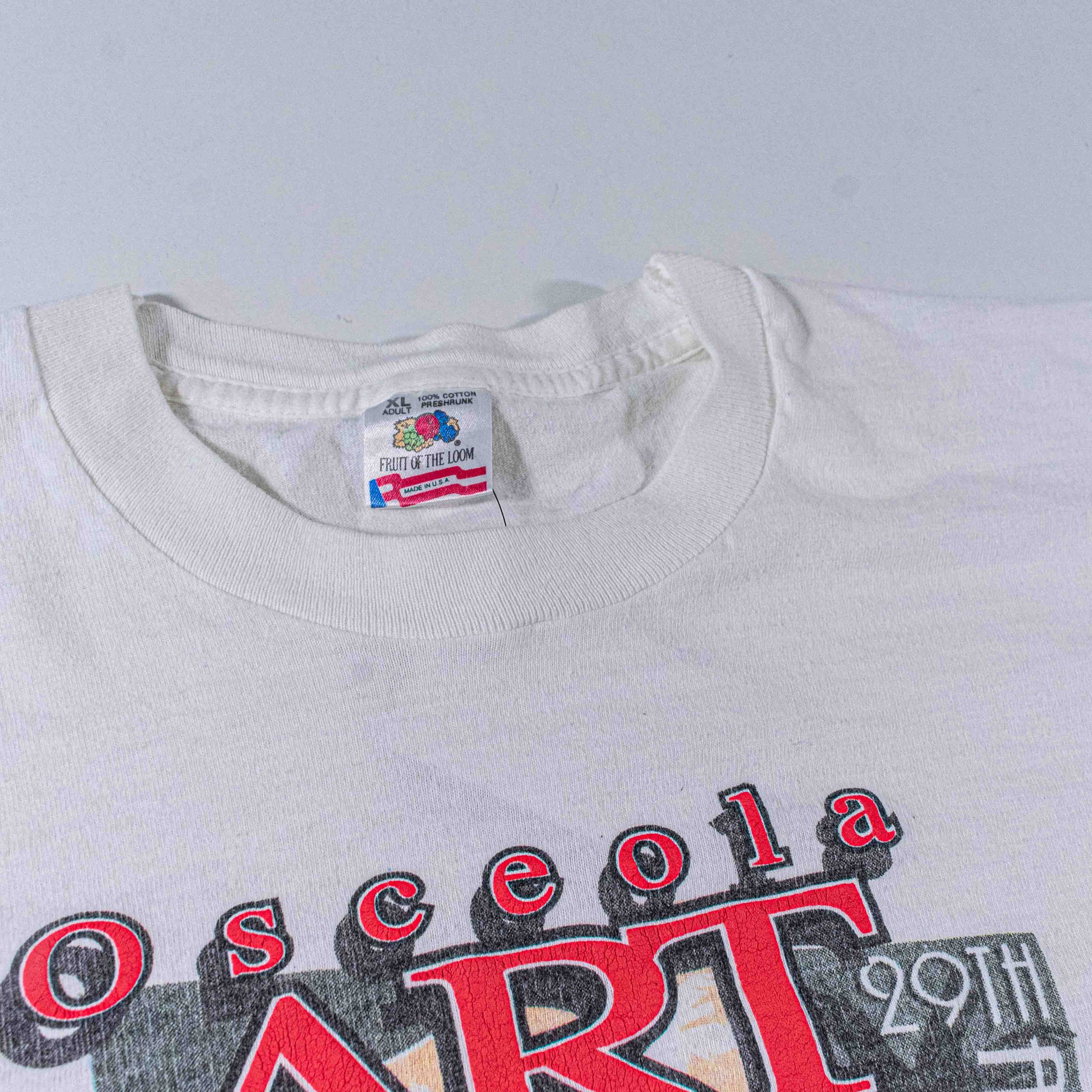 Vintage Vintage Osceola Art Festival T-Shirt 1995 Novelty Florida Size US XL / EU 56 / 4 - 7 Thumbnail