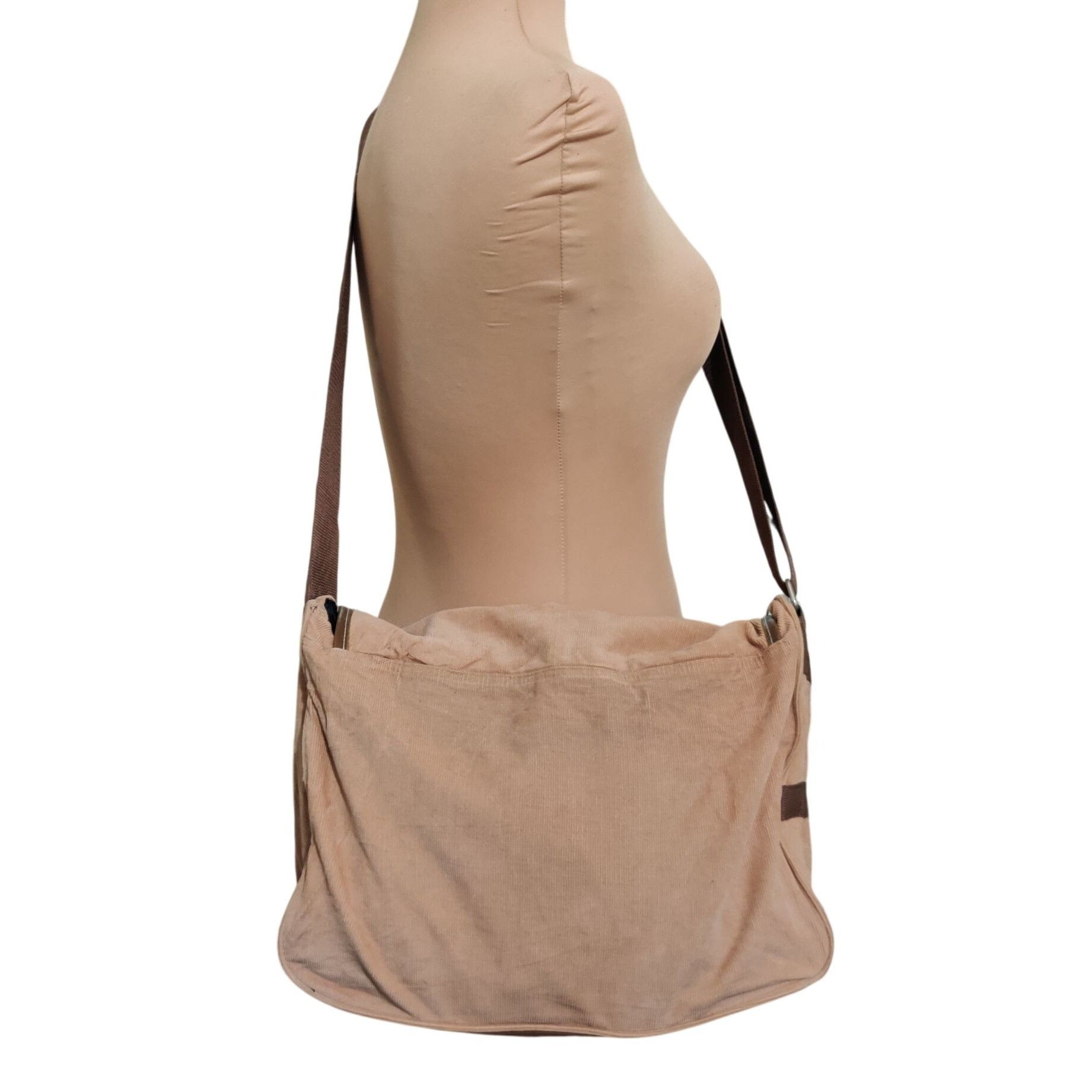 Other Tan Corduroy Utility Messenger Bag Multi Pocket Crossbody Ca Size ONE SIZE - 7 Thumbnail