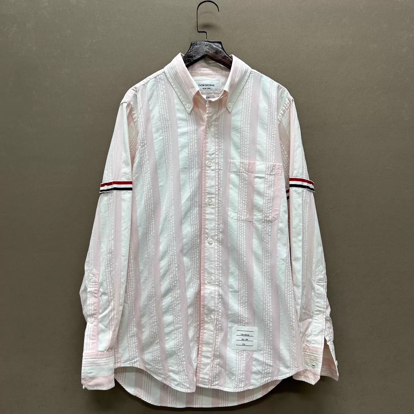 Thom Browne Thom Browne 99 New Pink Shirt 1 Size US S / EU 44-46 / 1 - 1 Thumbnail