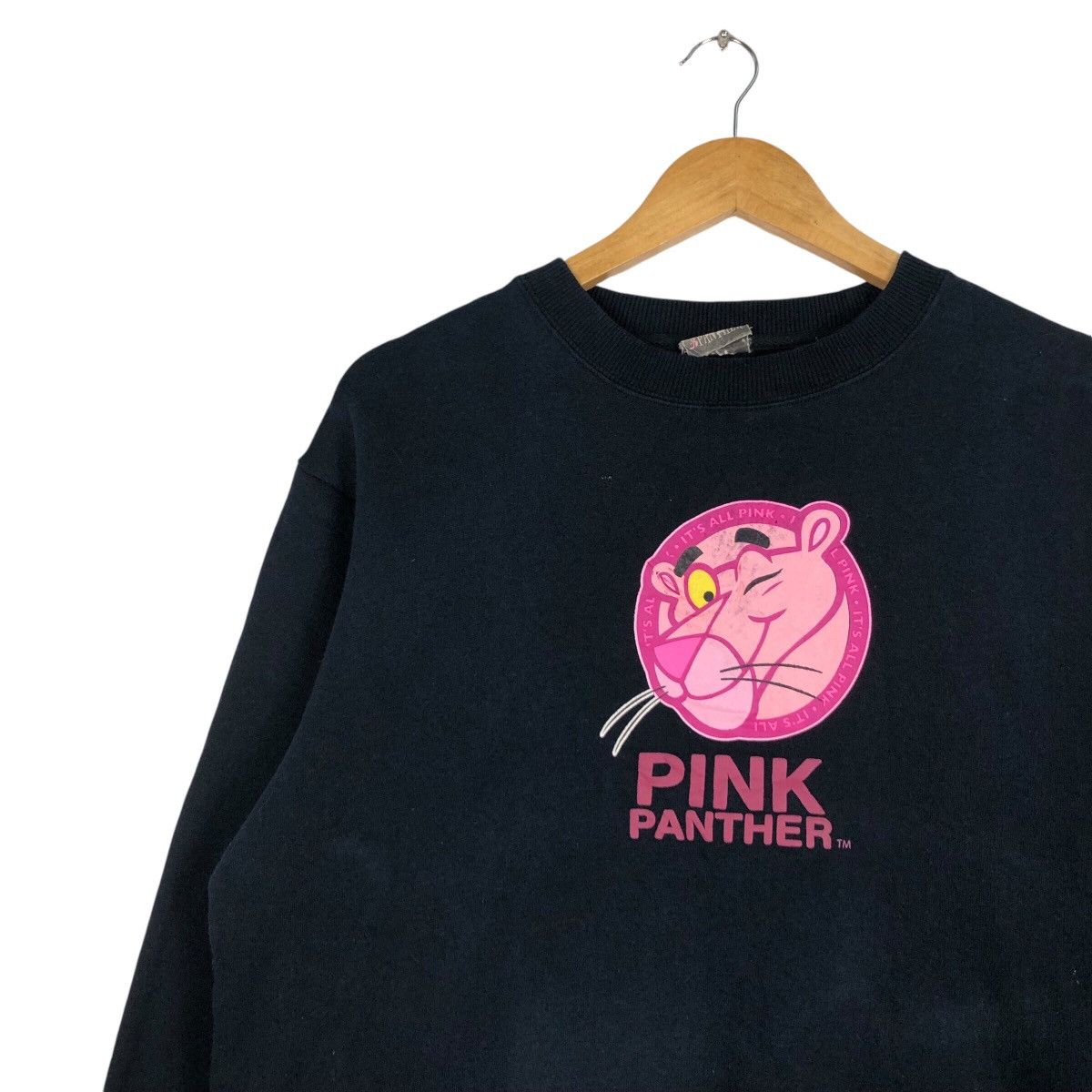 Cartoon Network × Vintage Pink Panther Rare Vintage Cartoon Sweatshirt Medium Size US M / EU 48-50 / 2 - 6 Thumbnail