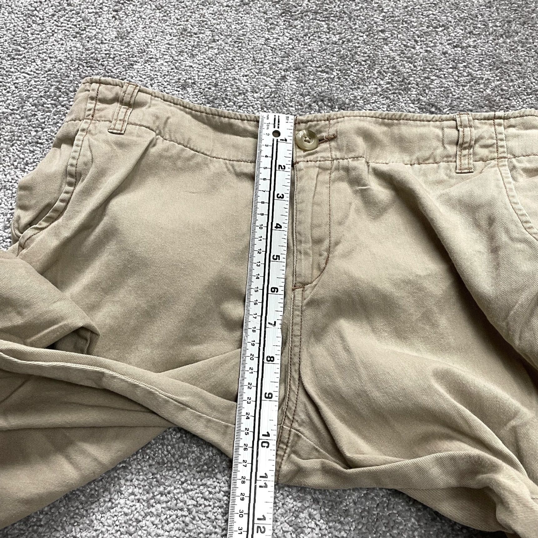 Vintage Columbia Pants Womens 8 Chino Brown Mid Rise Straight Leg Casual Cotton 32x30 Size 30" / US 8 / IT 44 - 7 Thumbnail