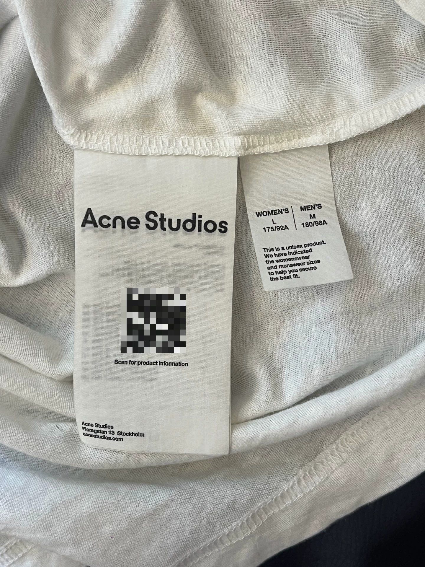 Acne Studios Acne SS26 Logo Embroidered Crewneck Unisex L/M New With Tags Size L / US 10 / IT 46 - 4 Thumbnail