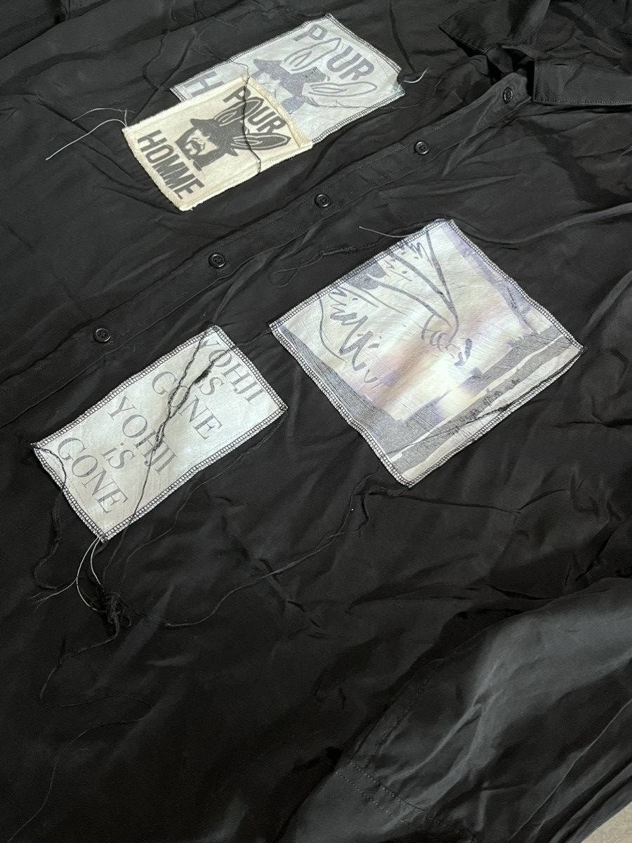 Yohji Yamamoto SS19 Yohji Pour Homme Patchwork Silk Button-Up Size US S / EU 44-46 / 1 - 4 Thumbnail