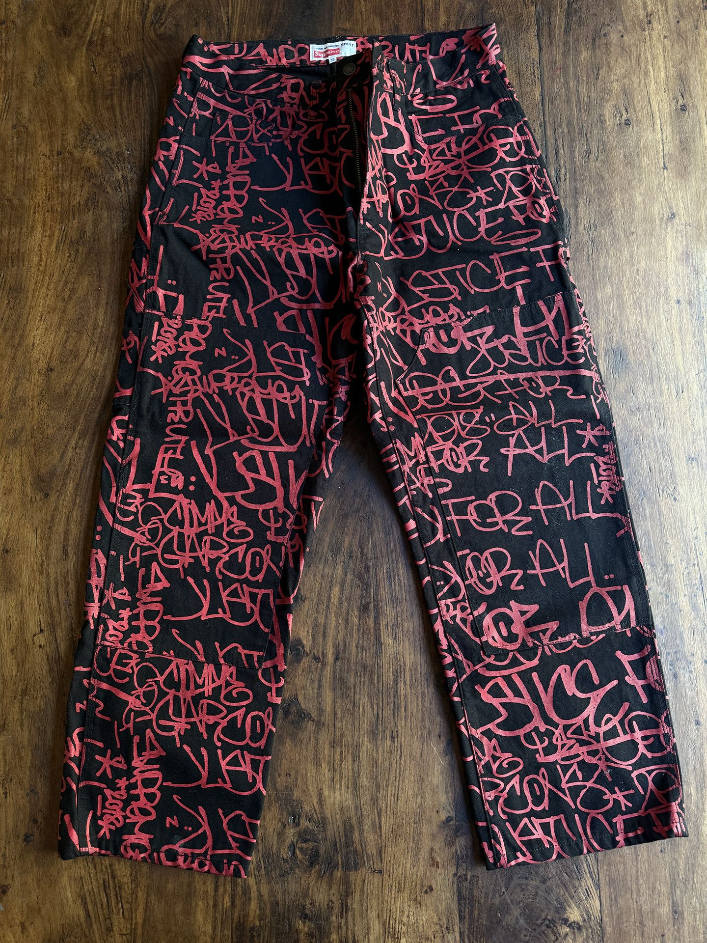 Supreme Rare Supreme x Comme des Garçons collab pants Size US 32 / EU 48 - 5 Thumbnail