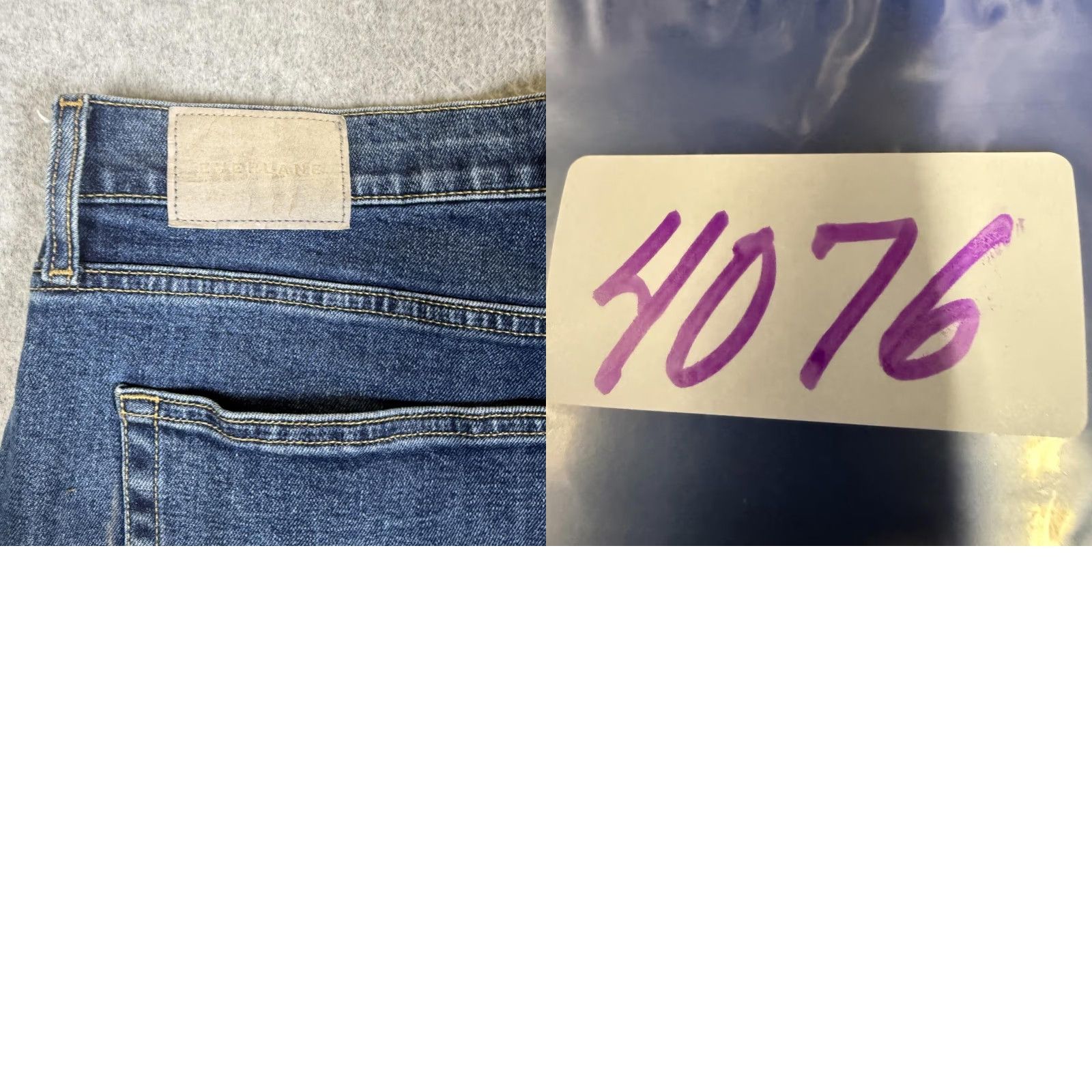 Everlane Everlane Cropped Jeans The Original Cheeky Organic Cotton Blue Women 34 Jeans Regular Size Blue Womens Size 24" / US 00 / IT 34 - 8 Thumbnail
