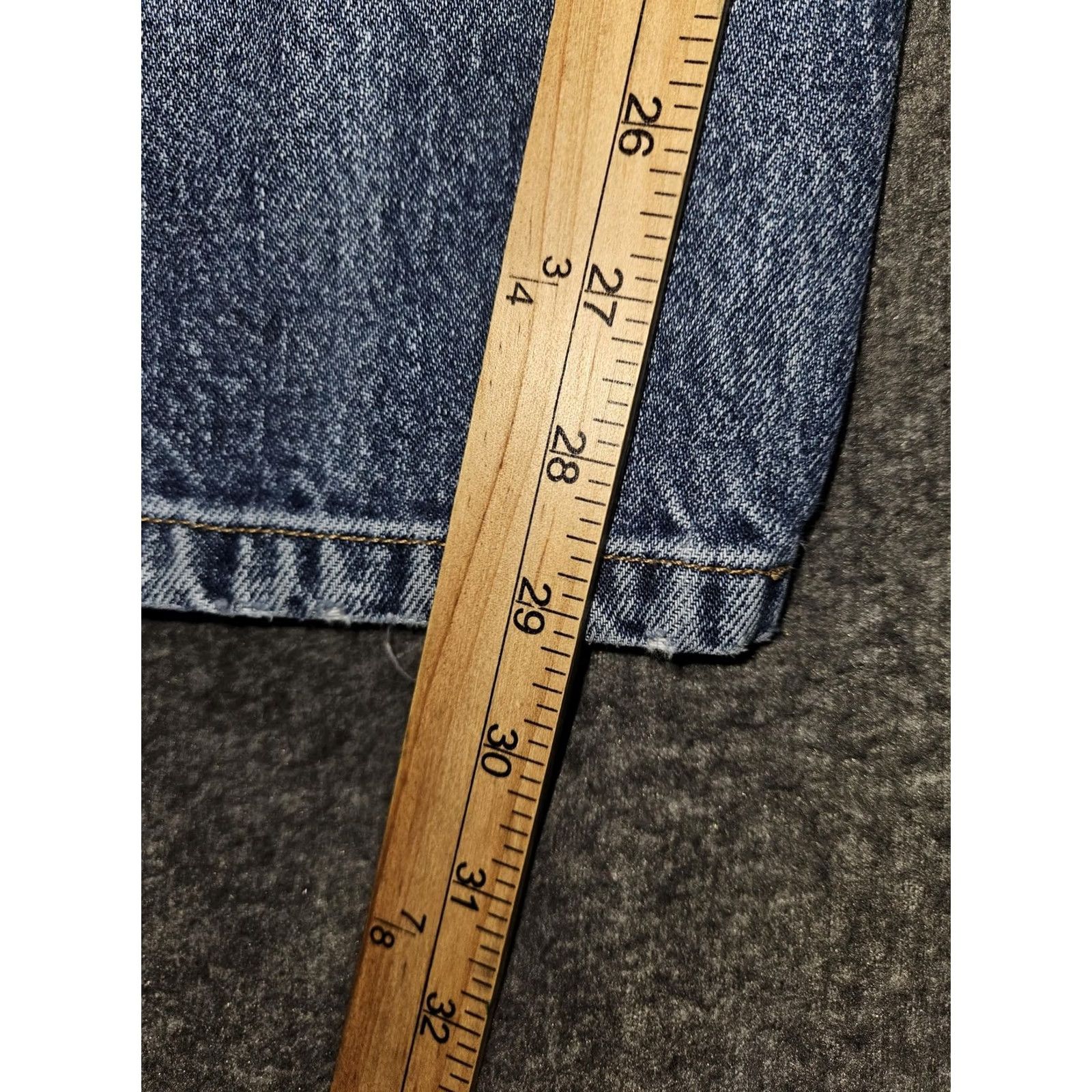 Guess VINTAGE Guess Jeans Womens Boot Leg 5-Pocket Denim Blue Medium Wash 32 Regular Bootcut 29in Inseam Womens Men’s? No. Size 24" / US 00 / IT 34 - 5 Thumbnail