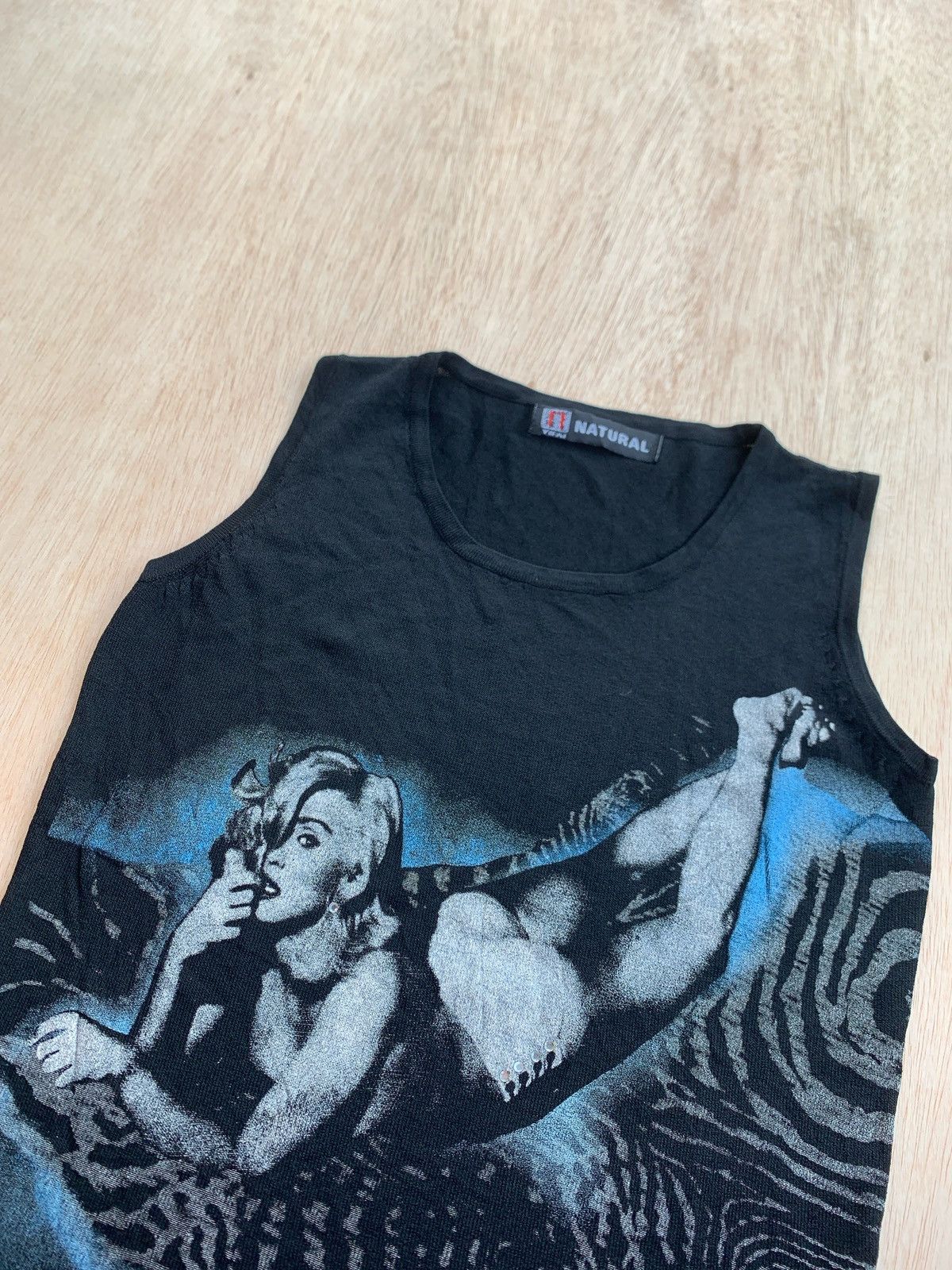 Hysteric Glamour × If Six Was Nine × Japanese Brand Y2k Hysteric Glamour style Sexy Yifai Natural Tank top Size M / US 6-8 / IT 42-44 - 2 Thumbnail