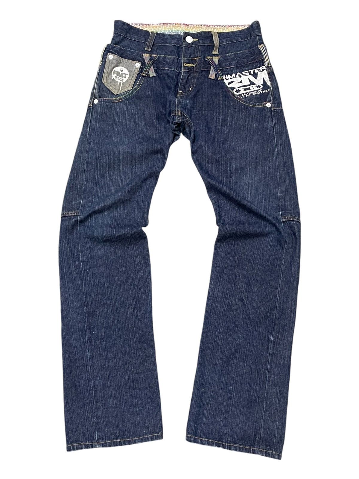 Japanese Brand Rimaster Japan Double Waist Loose Jeans Size US 32 / EU 48 - 2 Thumbnail