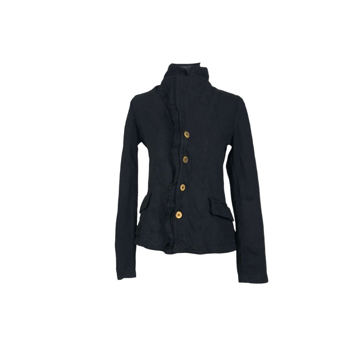 Comme des Garcons Vintage Comme Des Garcons Ruffles Light Jacket Patchwork Size S / US 4 / IT 40 - 4 Thumbnail