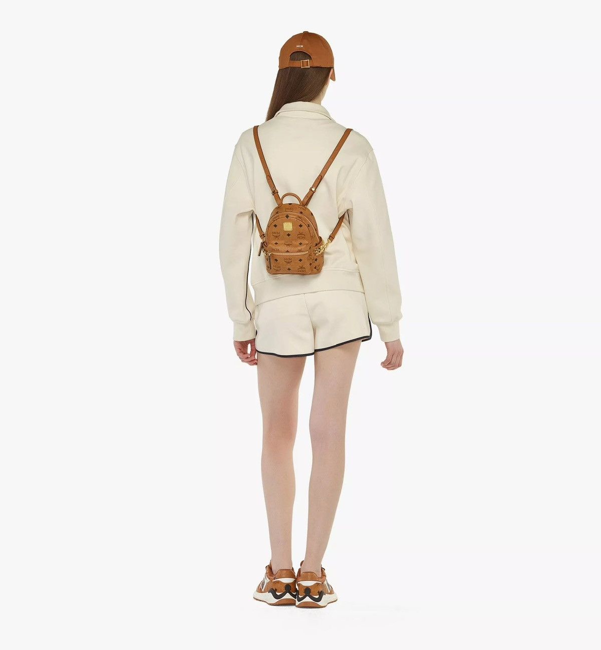 MCM MCM Mini Stark Backpack Visetos Size ONE SIZE - 6 Thumbnail