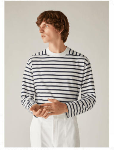 Loro Piana o1srvl11e0424 T-Shirt in Black/White Size US XL / EU 56 / 4 - 2 Thumbnail