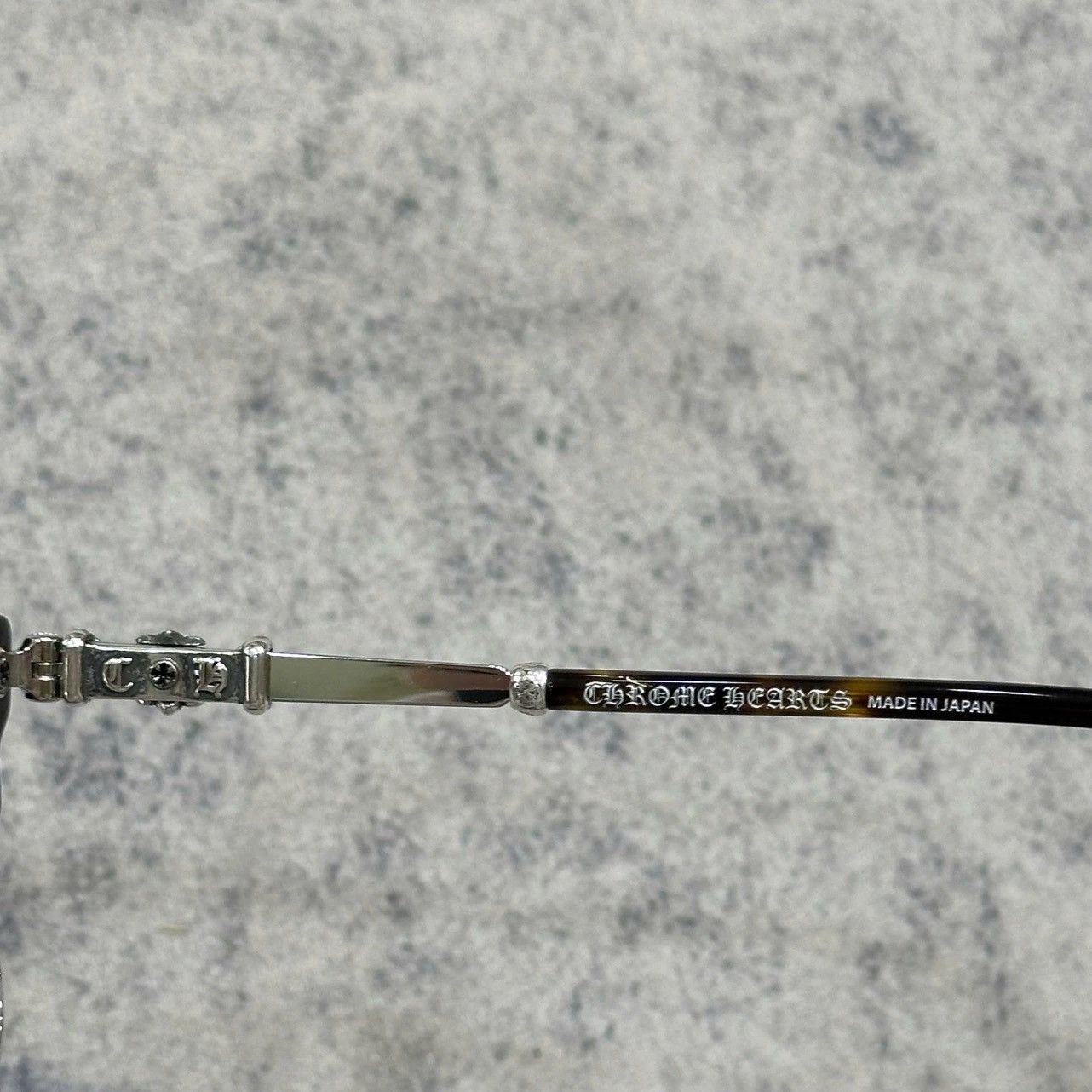 Chrome Hearts CHROME HEARTS BONENNOISSEUR II Dark Tortoise/Shiny Silver Size ONE SIZE - 9 Thumbnail