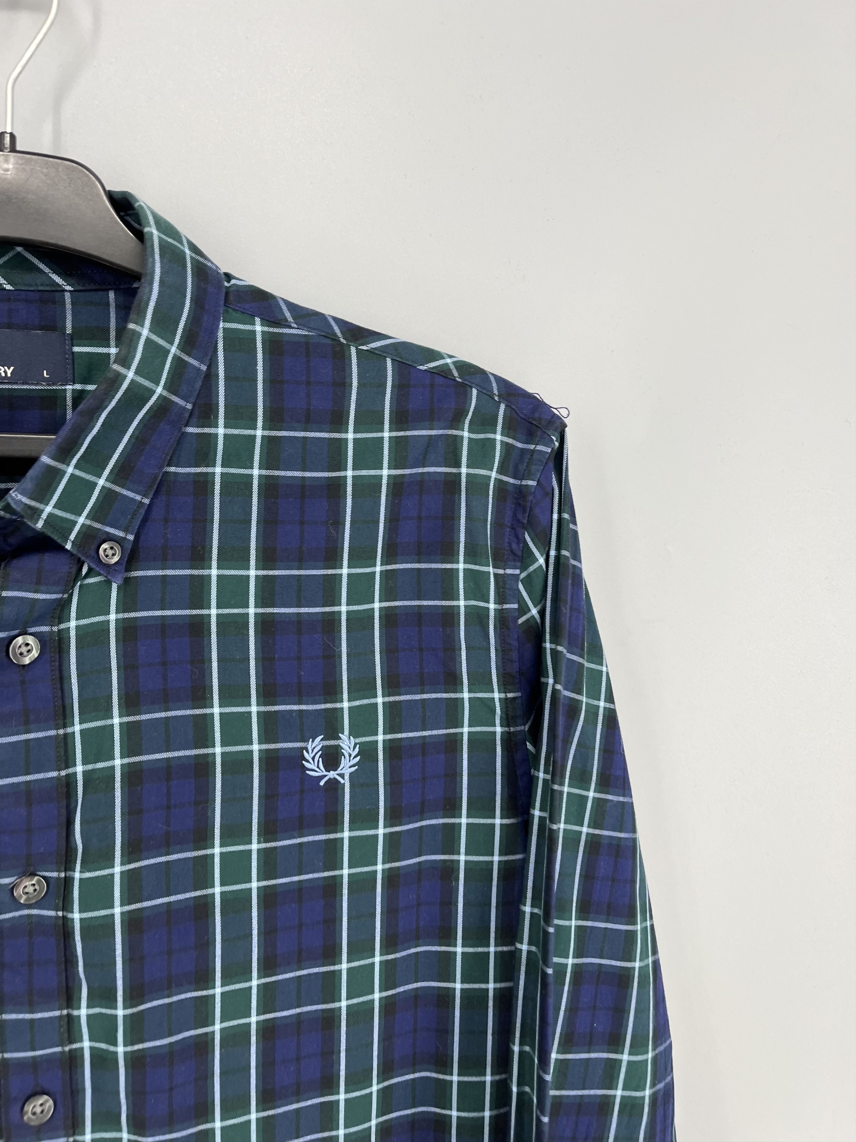 Fred Perry RARE FRED PERRY VINTAGE QUALITY BUTTON UP SHIRT Size US M / EU 48-50 / 2 - 6 Thumbnail