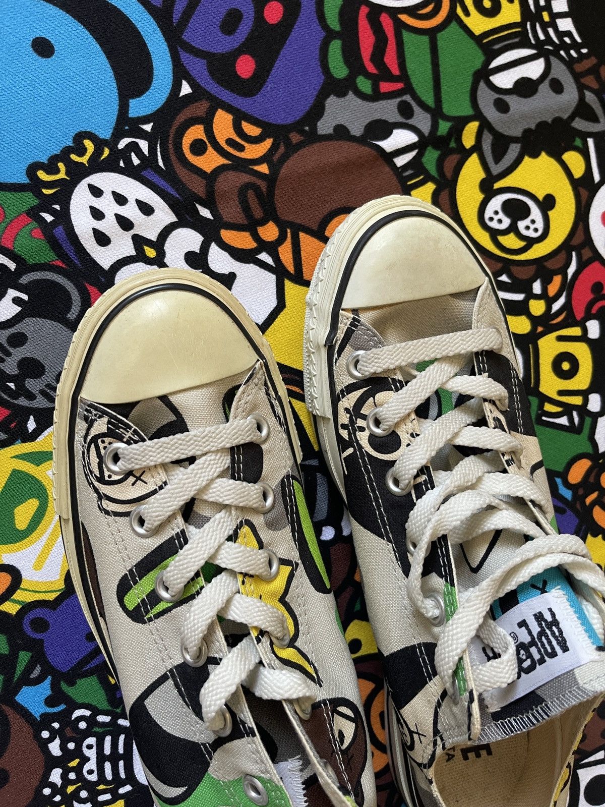 Bape × Kaws A Bathing Ape X Kaws Animal Kingdom Apesta Shoes Size US 9 / EU 42 - 6 Thumbnail