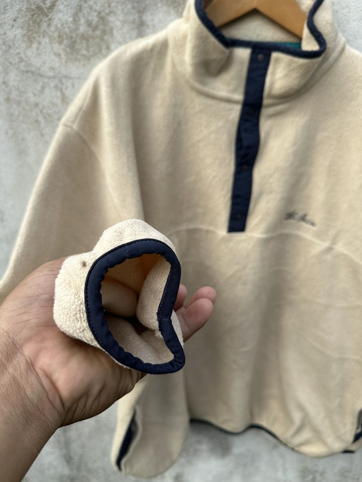 L.L. Bean LL bean button up fleece sweatshirt Size US L / EU 52-54 / 3 - 3 Thumbnail