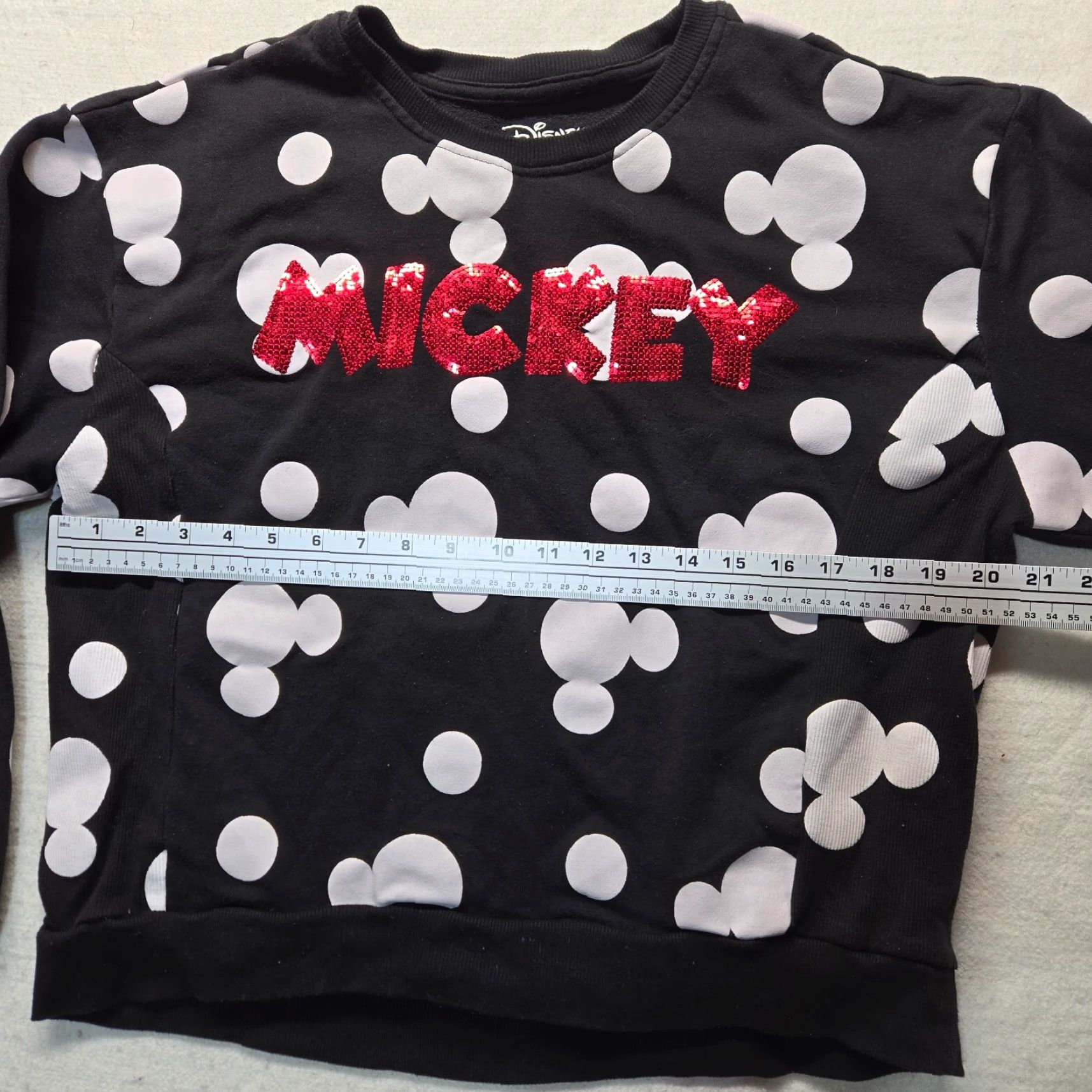 Disney Disney Mickey Mouse Pullover Sweater Women XXL Black Shirt Adults Women's Size 2XL Disney Black Mickey Mouse Pullover Sweater Women 2XL Size XXL / US 16-18 / IT 52-54 - 4 Thumbnail