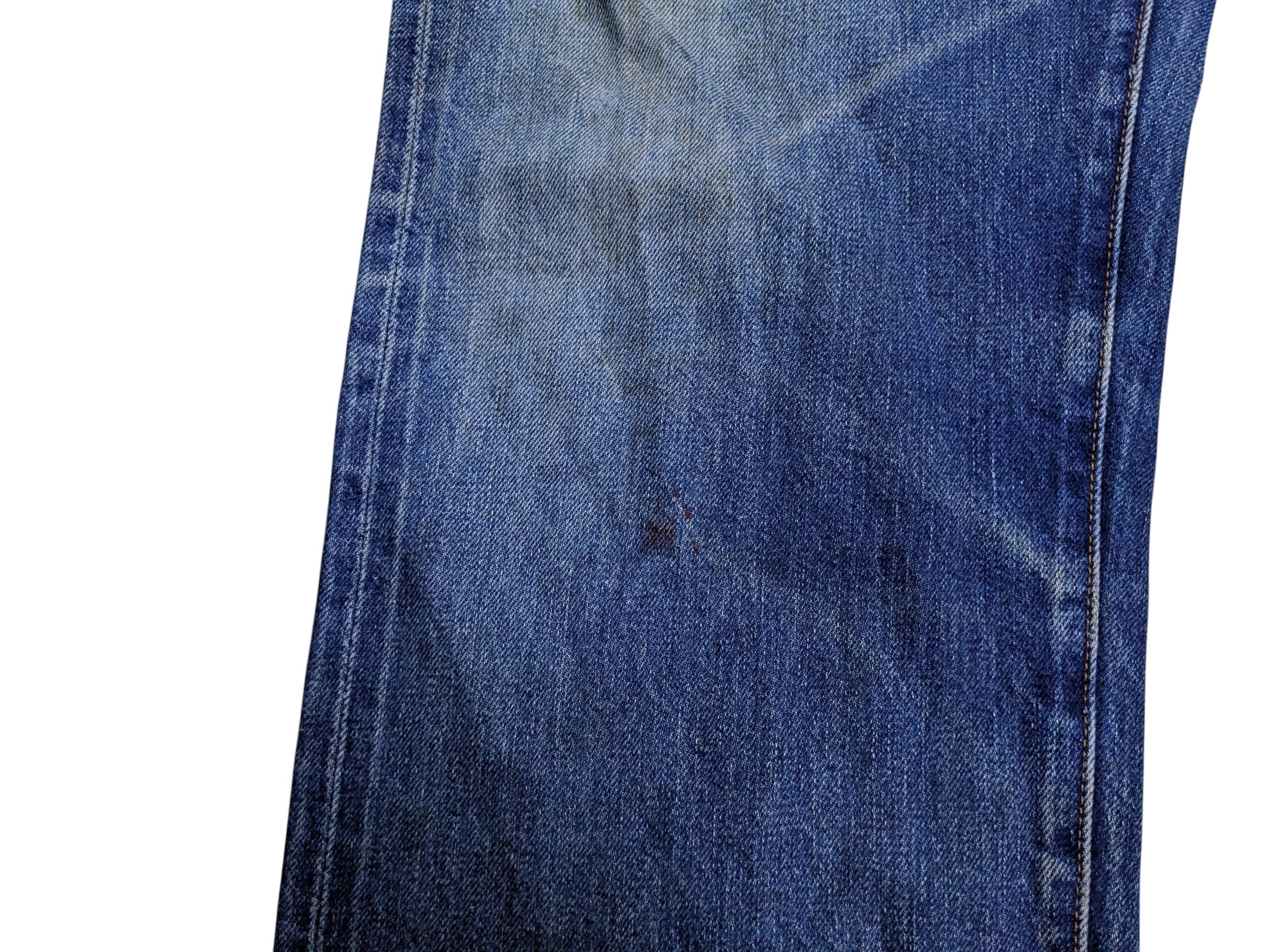 Levi's vintage 90s 501 Levi's 555 Big E Made in Usa selvedge Jeans Size US 31 - 14 Thumbnail