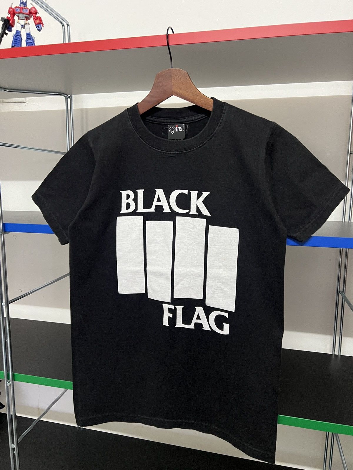 Band Tees Vintage Black Flag Bootleg Band Tee Shirt 90s Size US S / EU 44-46 / 1 - 6 Thumbnail
