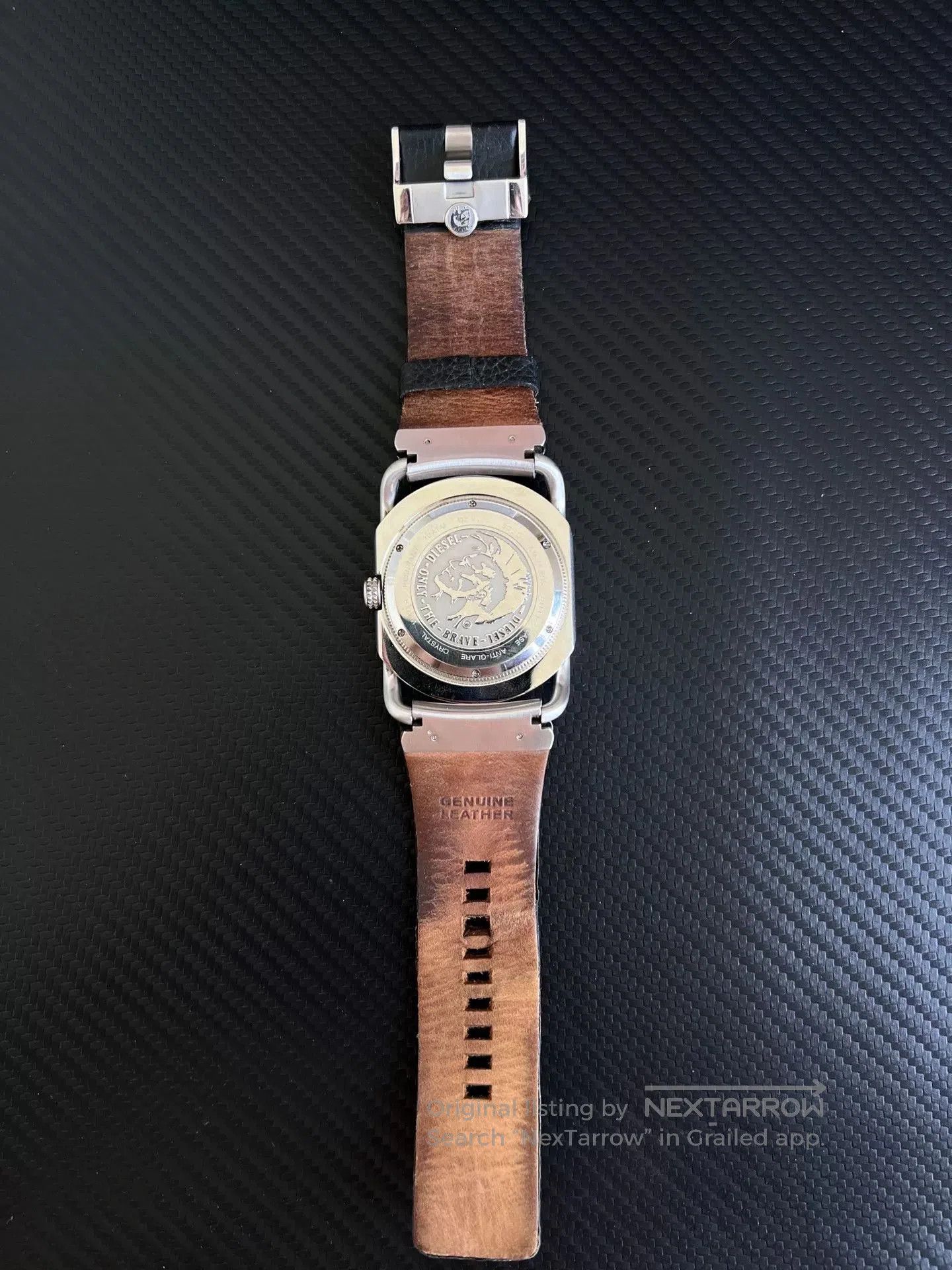 Diesel Diesel Vintage Quartz Electronic Watch. Size ONE SIZE - 7 Thumbnail