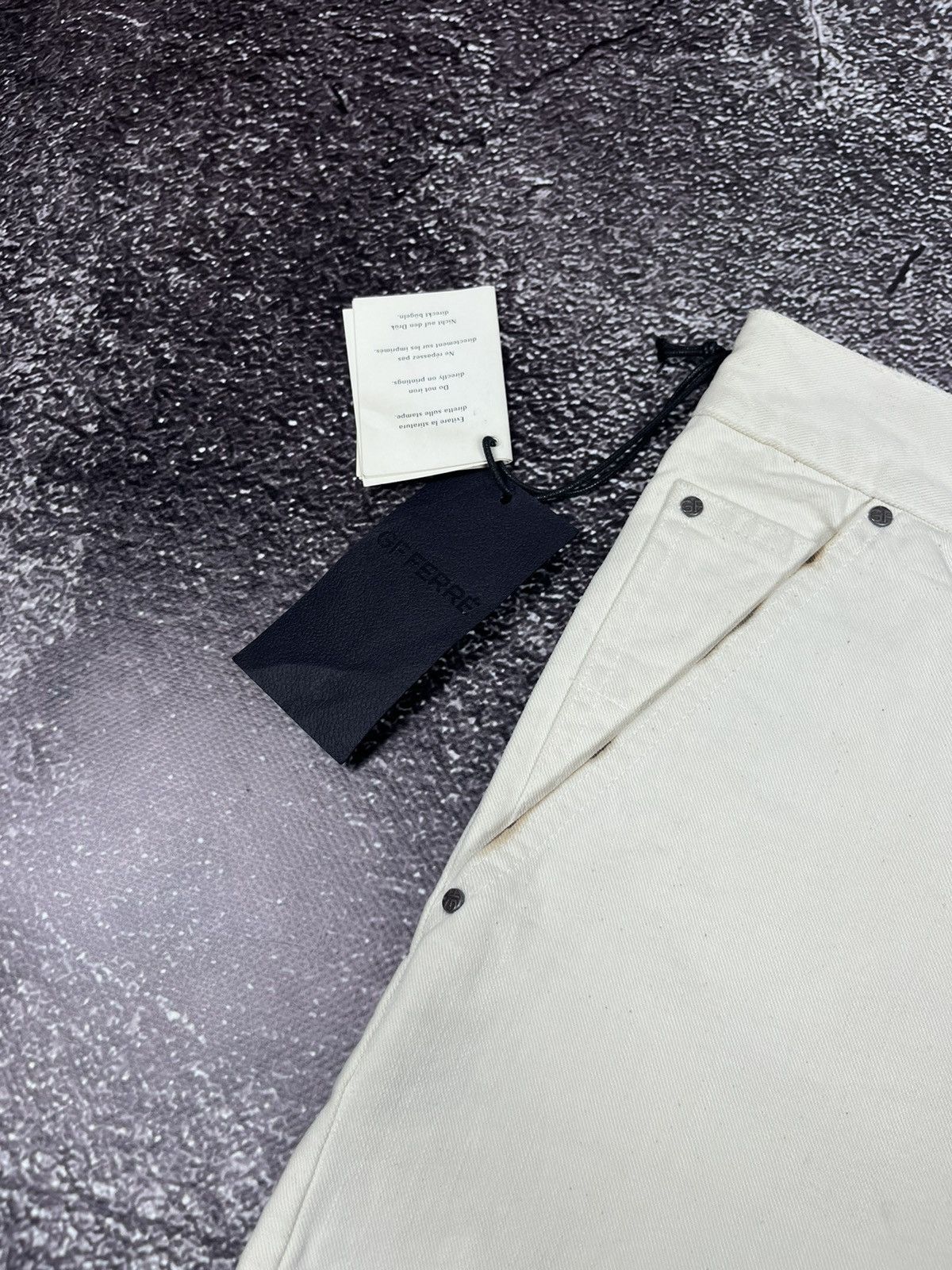 Gianfranco Ferre Gianfranco Ferre Painted Vintage Rare Y2k Denim Pants Size US 38 / EU 54 - 6 Thumbnail