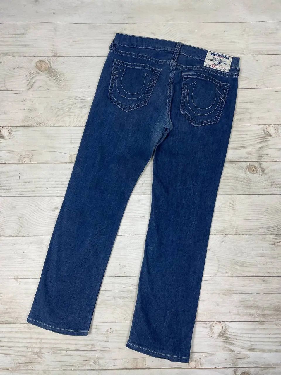 True Religion Vintage True Religion Slim Denim Jeans Y2K 90s Japan Size US 38 / EU 54 - 1 Thumbnail
