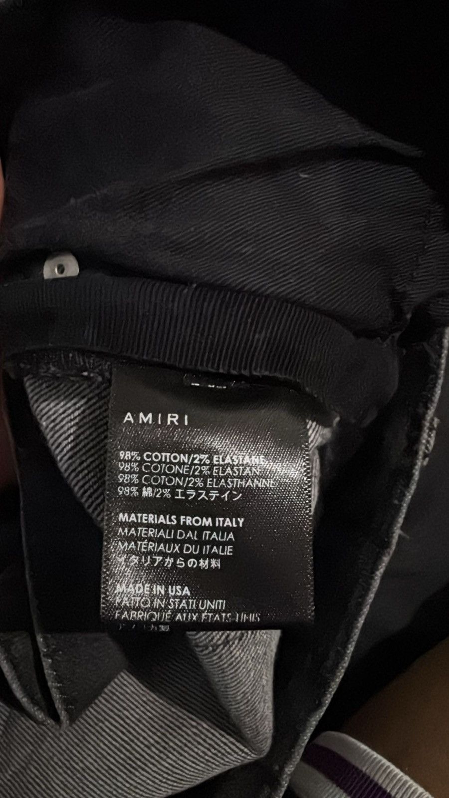Amiri Amiri Splatter Size US 32 / EU 48 - 7 Thumbnail